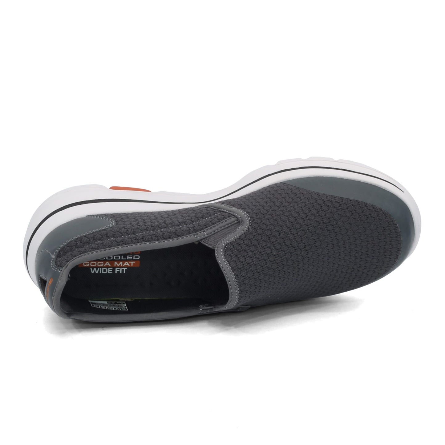 Peltz Shoes Men's Skechers Performance GOwalk 5 - Apprize Slip-On - Wide Width CHARCOAL 55510EWW-CHAR