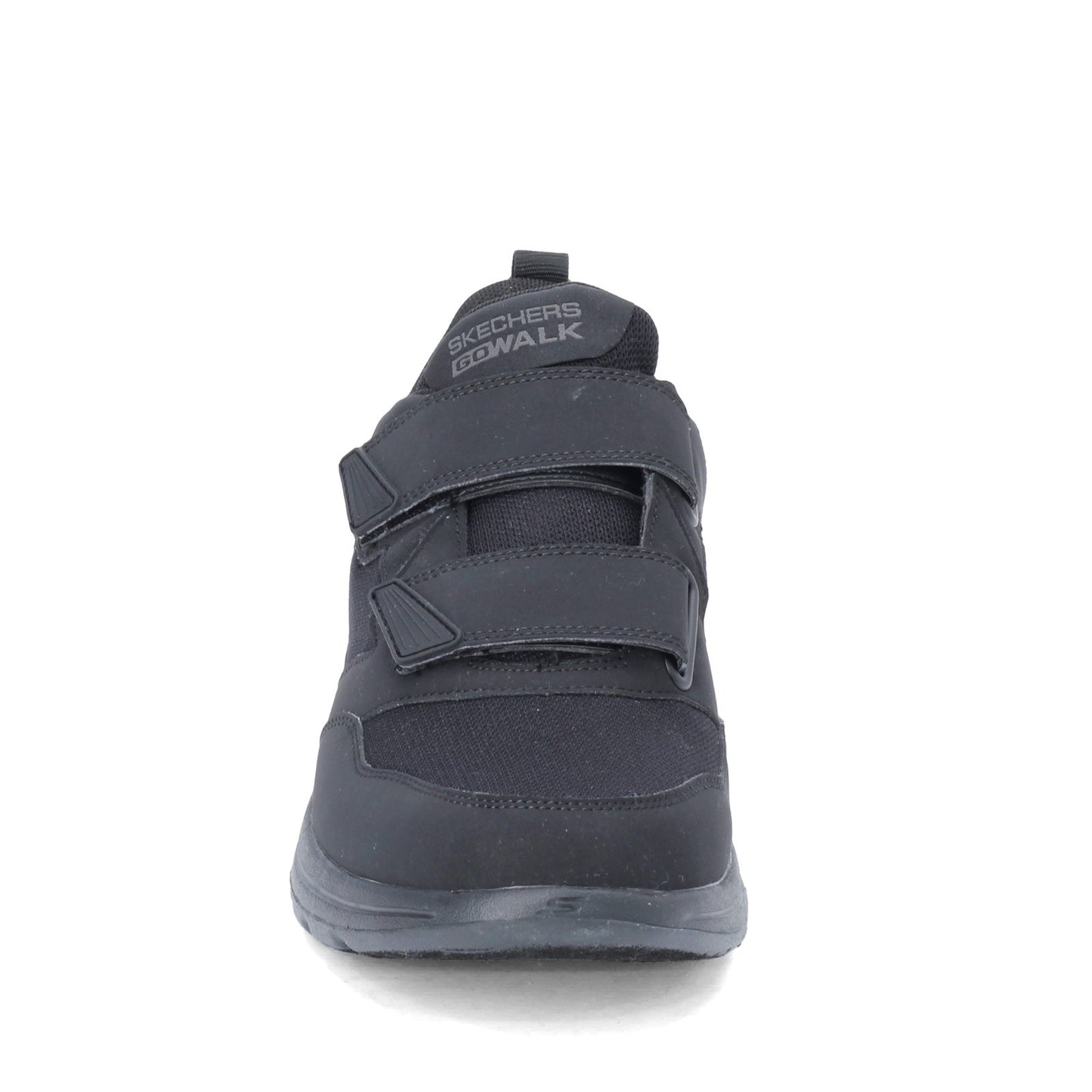 Peltz Shoes Men's Skechers GOwalk 5 - Wistful Sneaker - Wide Width SOLID BLACK 55515EWW-BBK