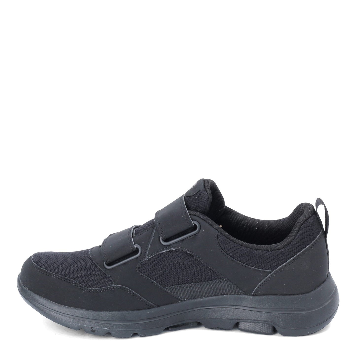 Peltz Shoes Men's Skechers GOwalk 5 - Wistful Sneaker - Wide Width SOLID BLACK 55515EWW-BBK