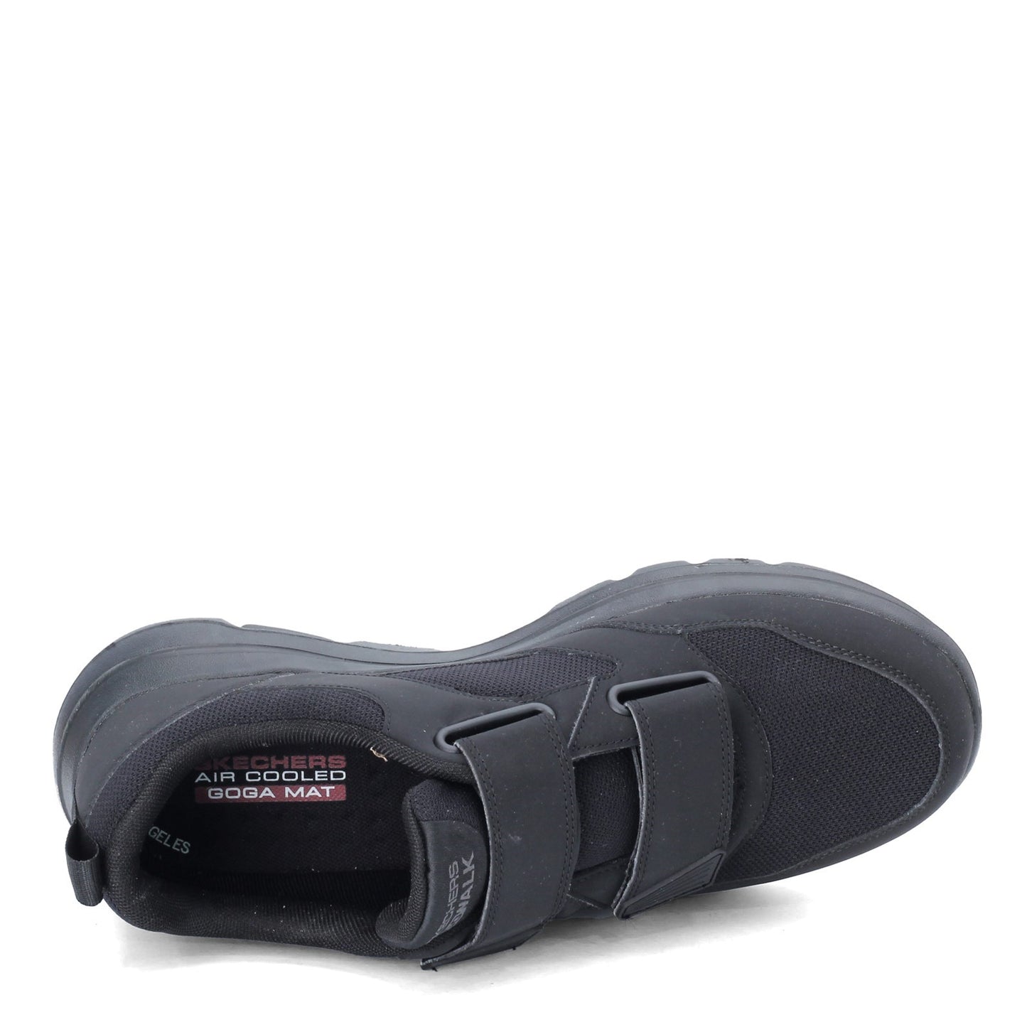 Peltz Shoes Men's Skechers GOwalk 5 - Wistful Sneaker - Wide Width SOLID BLACK 55515EWW-BBK
