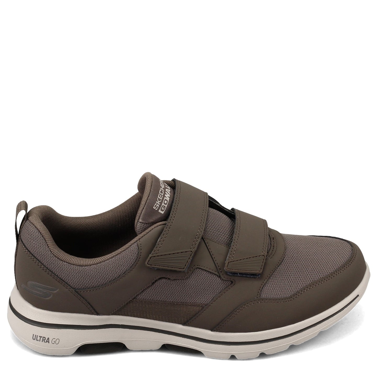 Peltz Shoes Men's Skechers GOwalk 5 - Wistful Sneaker - Wide Width KHAKI 55515EWW-KHK