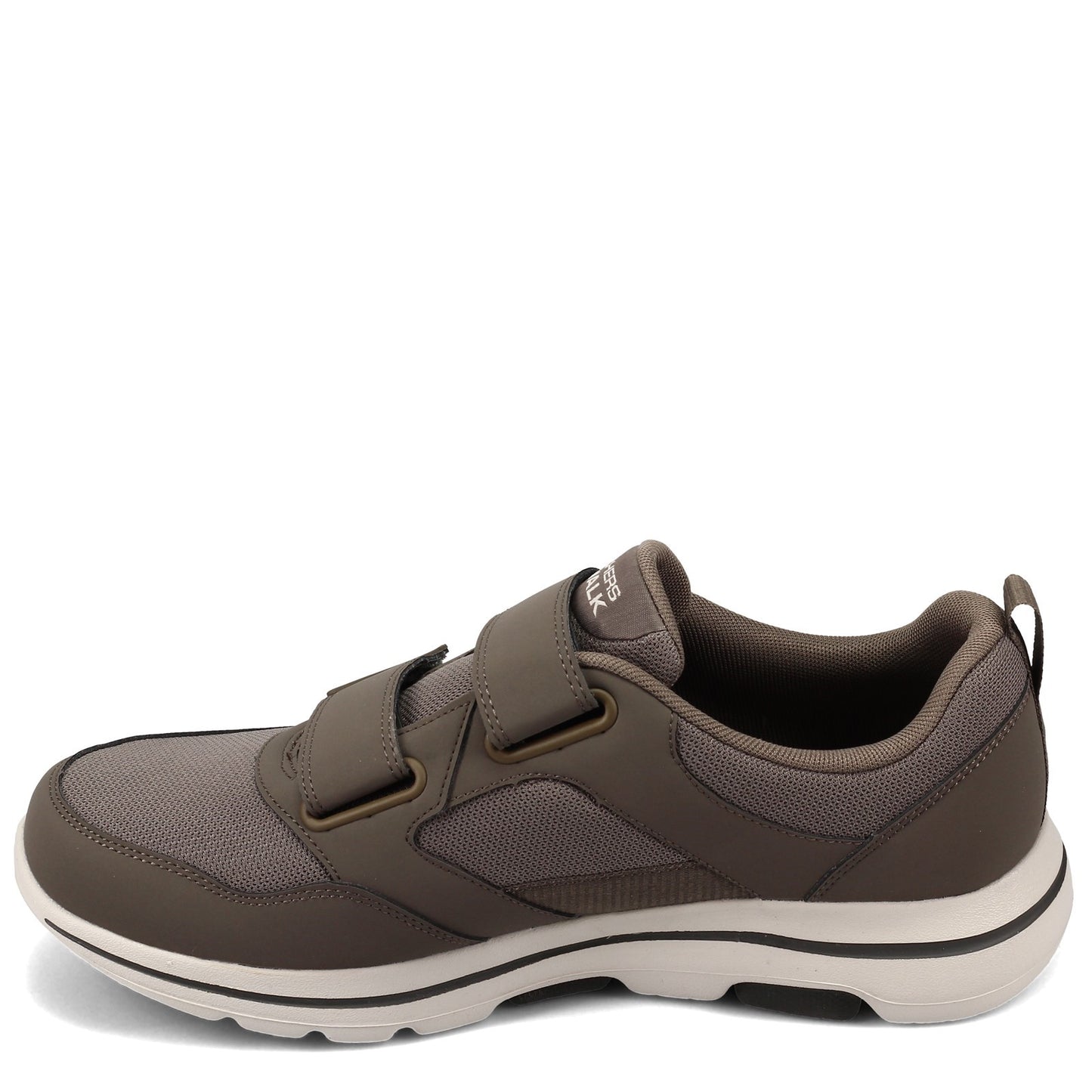 Peltz Shoes Men's Skechers GOwalk 5 - Wistful Sneaker - Wide Width KHAKI 55515EWW-KHK