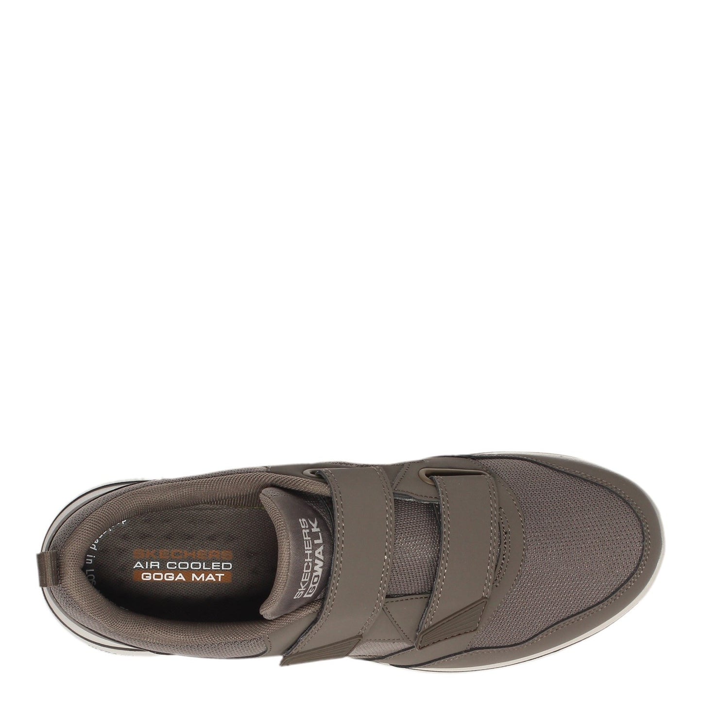 Peltz Shoes Men's Skechers GOwalk 5 - Wistful Sneaker - Wide Width KHAKI 55515EWW-KHK