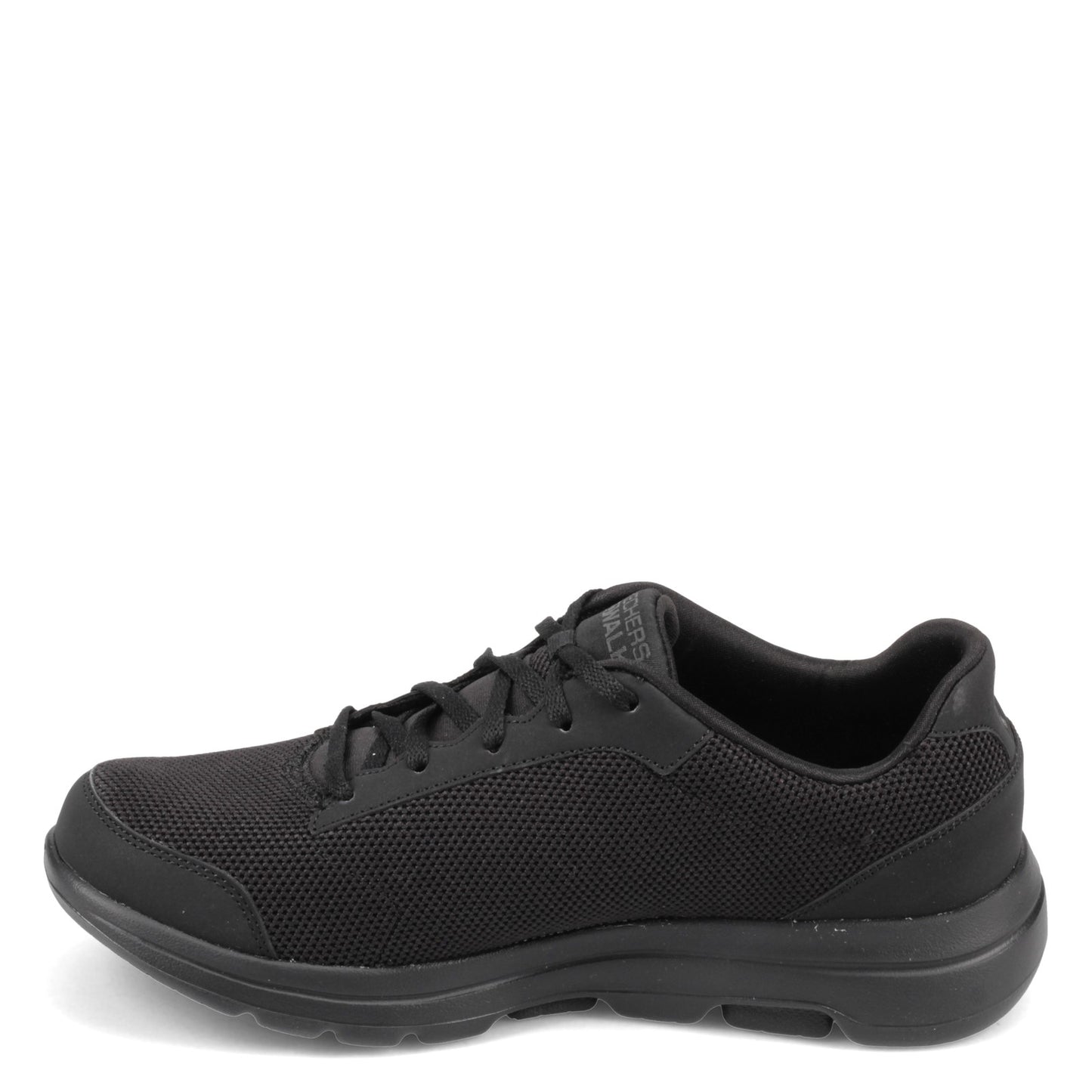 Peltz Shoes Men's Skechers GOwalk 5 - Demitasse Sneaker BLACK 55519-BBK