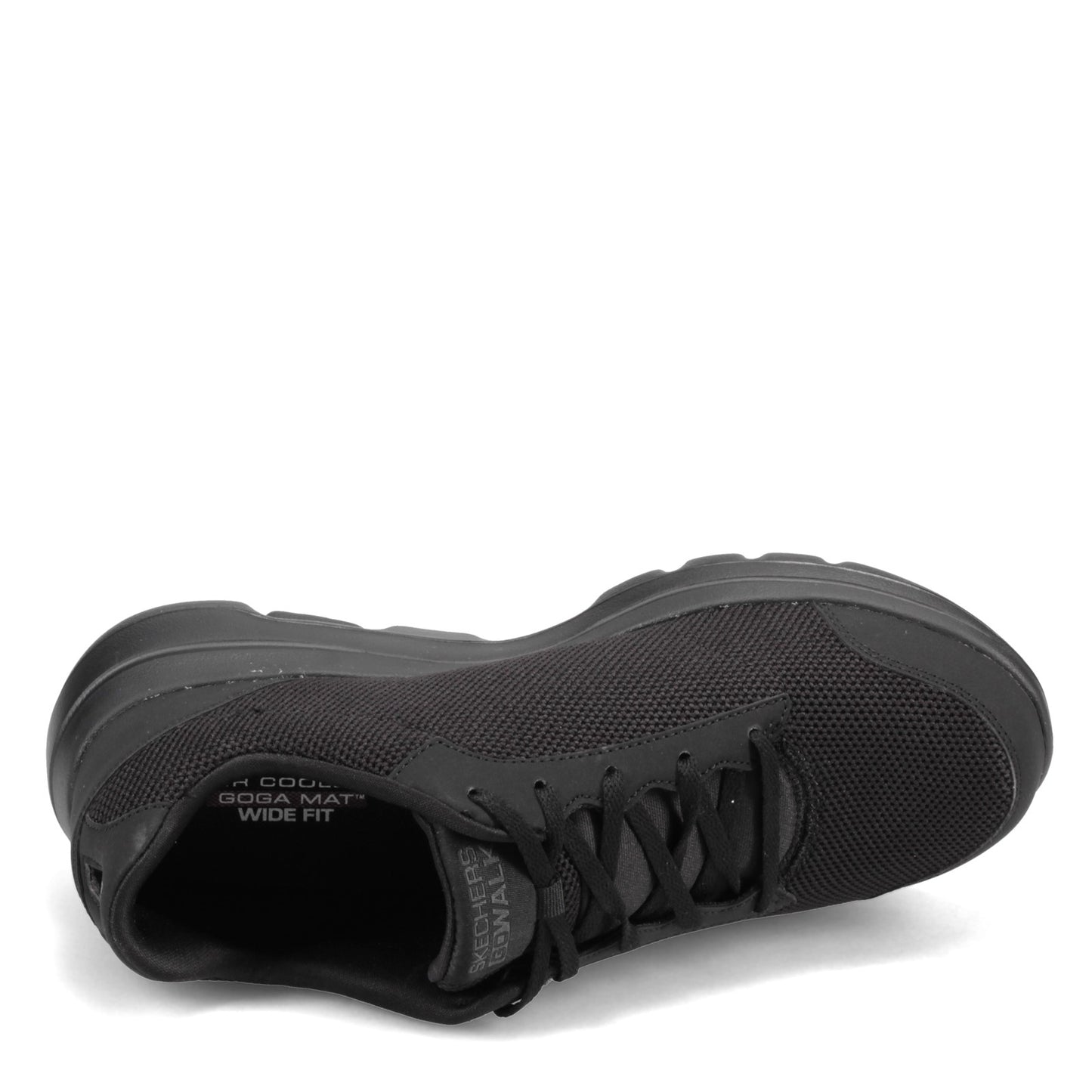 Peltz Shoes Men's Skechers Go Walk 5 - Demitasse Sneaker - Wide Width BLACK 55519EWW-BBK