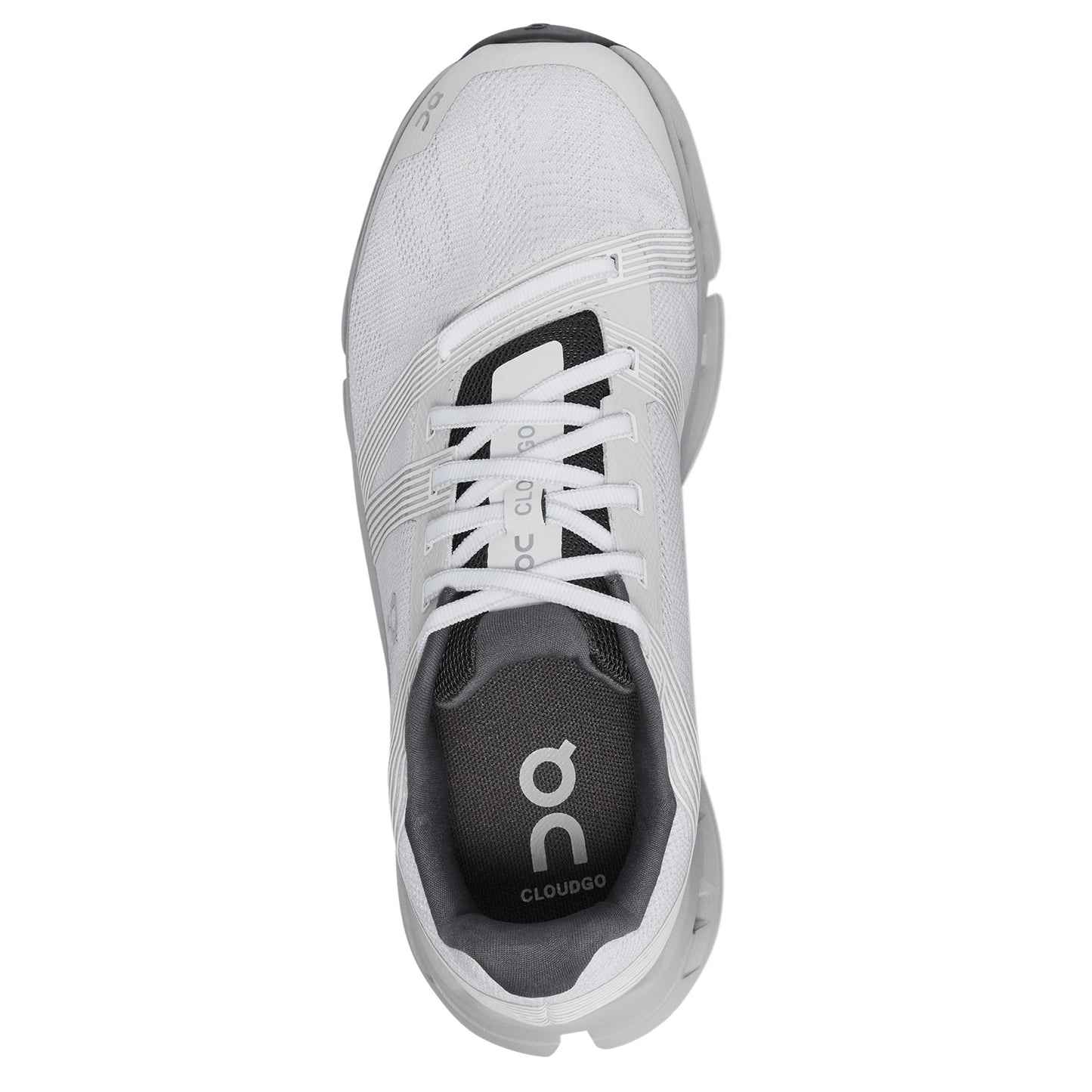 Peltz Shoes Women's On Running Cloudgo Running Shoe WHITE/GLACIER 55.98625