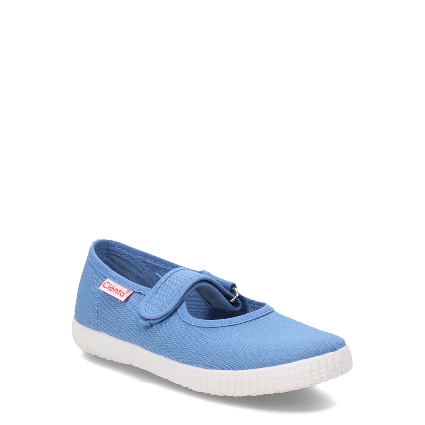 Peltz Shoes Girl's Cienta Canvas Mary Jane Sneaker - Toddler & Little Kid FRENCH BLUE 56000.90