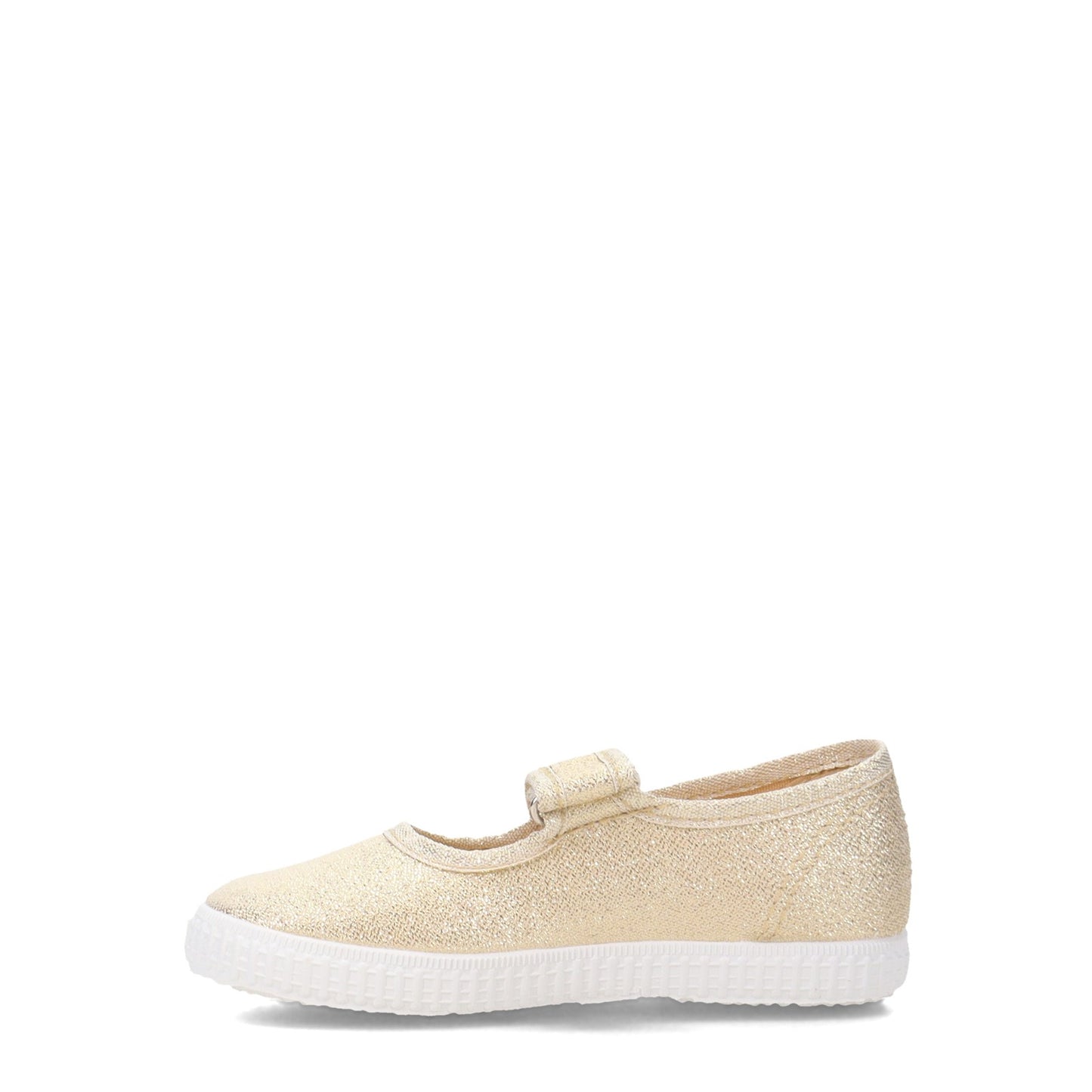 Peltz Shoes Girl's Cienta Glitter Mary Jane Sneaker - Toddler & Little Kid GOLD 56083.25