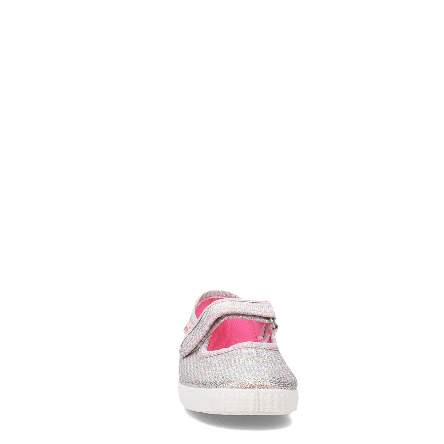 Peltz Shoes Girl's Cienta Glitter Mary Jane Sneaker - Toddler & Little Kid RAINBOW 56083.96