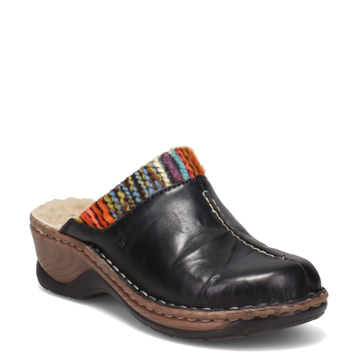 Peltz Shoes Women's Josef Seibel Catalonia 59 Clog BLACK 56559-88102