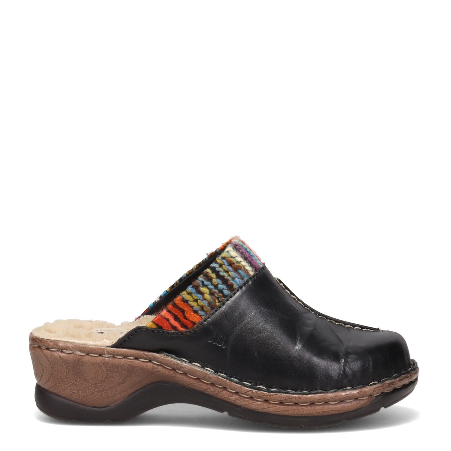 Peltz Shoes Women's Josef Seibel Catalonia 59 Clog BLACK 56559-88102