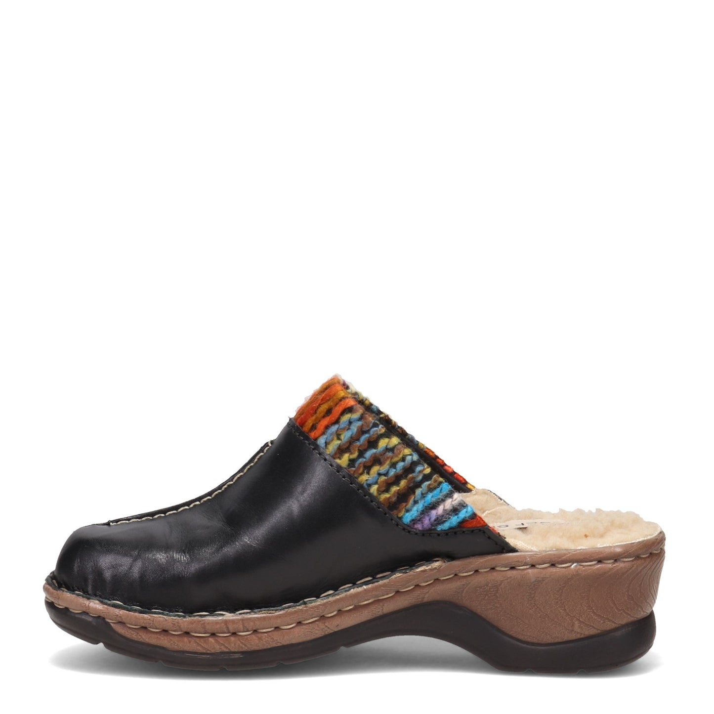Peltz Shoes Women's Josef Seibel Catalonia 59 Clog BLACK 56559-88102