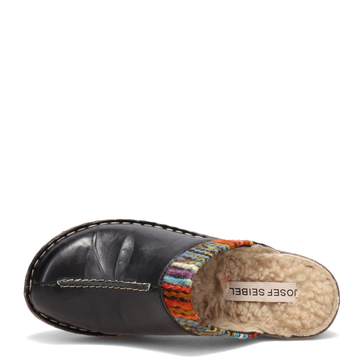 Peltz Shoes Women's Josef Seibel Catalonia 59 Clog BLACK 56559-88102