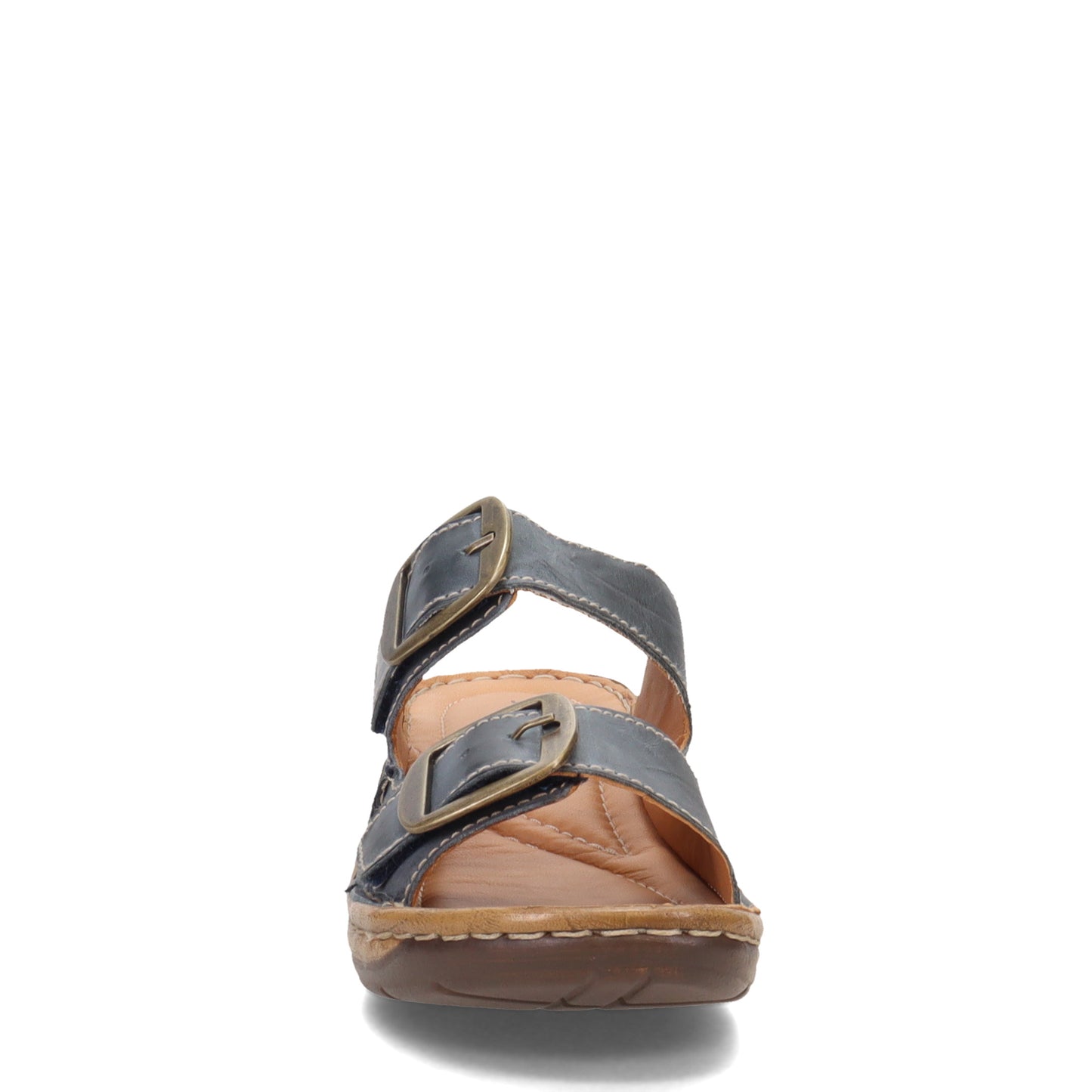 Peltz Shoes Women's Josef Seibel Catalonia 76 Sandal DARK BLUE 56576-95505