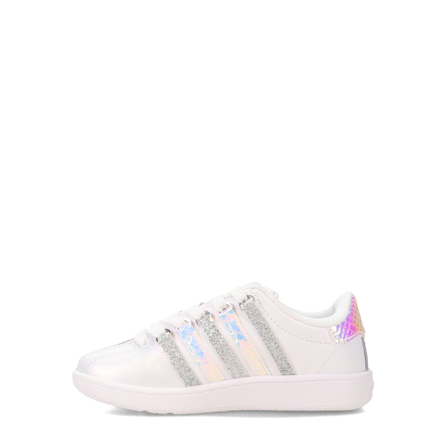 Peltz Shoes Girl's K-Swiss Classic VN Sneaker - Little Kid WHITE 57321-968