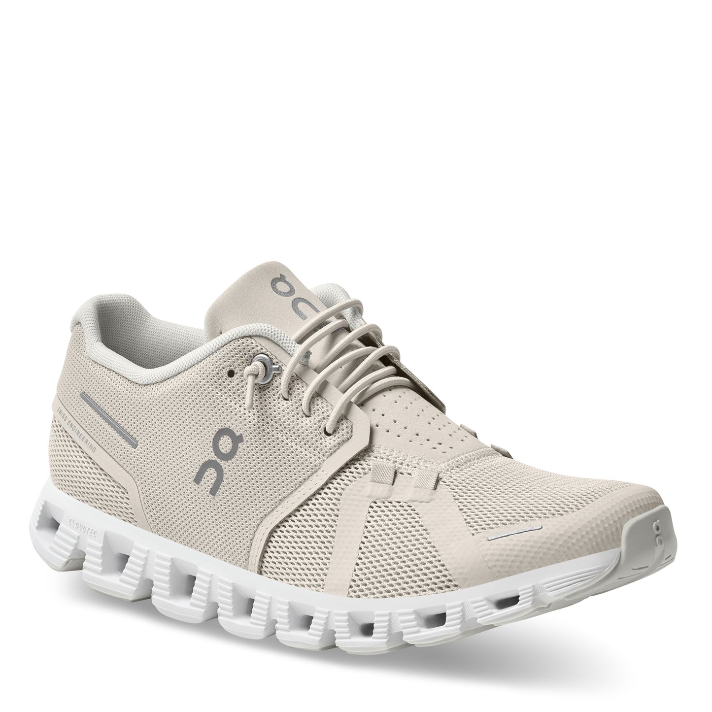 Peltz Shoes Women's On Running Cloud 5 Running Shoe PEARL/WHITE 59.98773