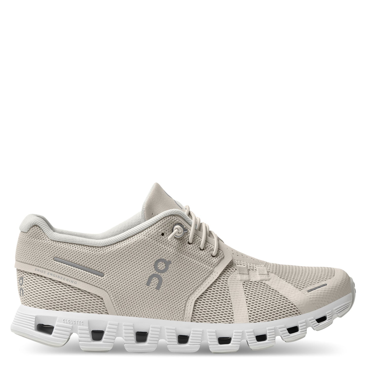 Peltz Shoes Women's On Running Cloud 5 Running Shoe PEARL/WHITE 59.98773