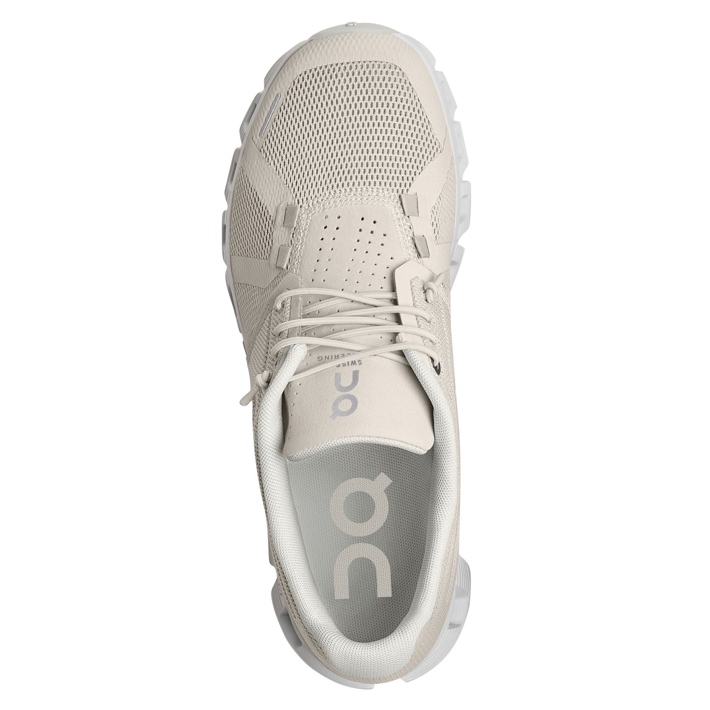 Peltz Shoes Women's On Running Cloud 5 Running Shoe PEARL/WHITE 59.98773