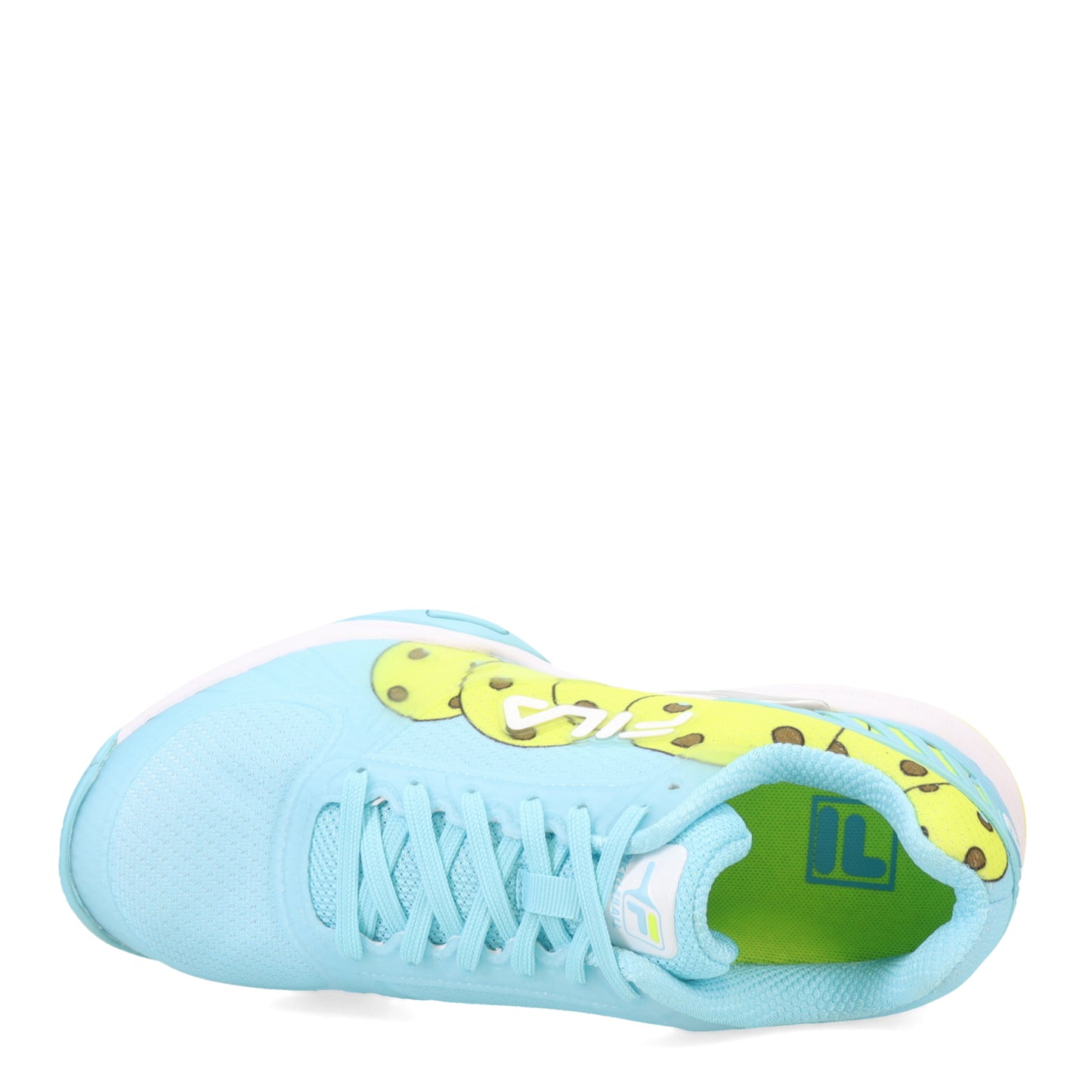 Peltz Shoes Women's Fila Volley Zone Pickleball Shoe BFSH/WHT/SFTY 5PM00598-425
