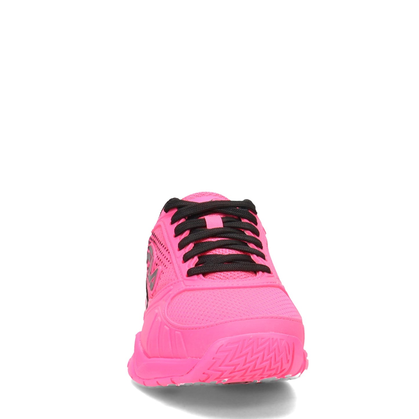 Peltz Shoes Women's Fila Volley Zone Pickleball Shoe KOPK/BLK/KOPK 5PM00599-660