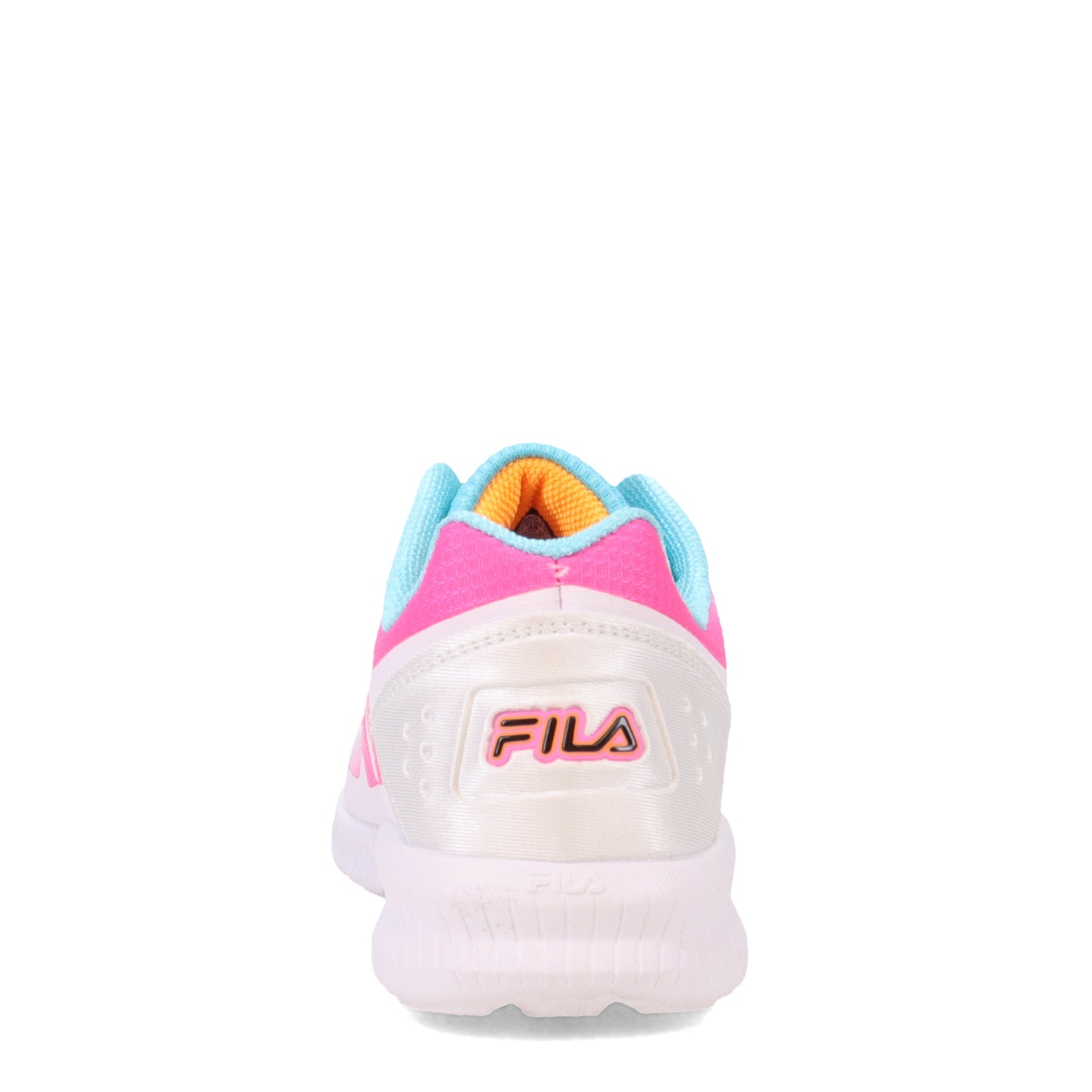 Peltz Shoes Women's Fila Memory Fantom 6 Running Shoe WHITE MULTI 5RM01650-149