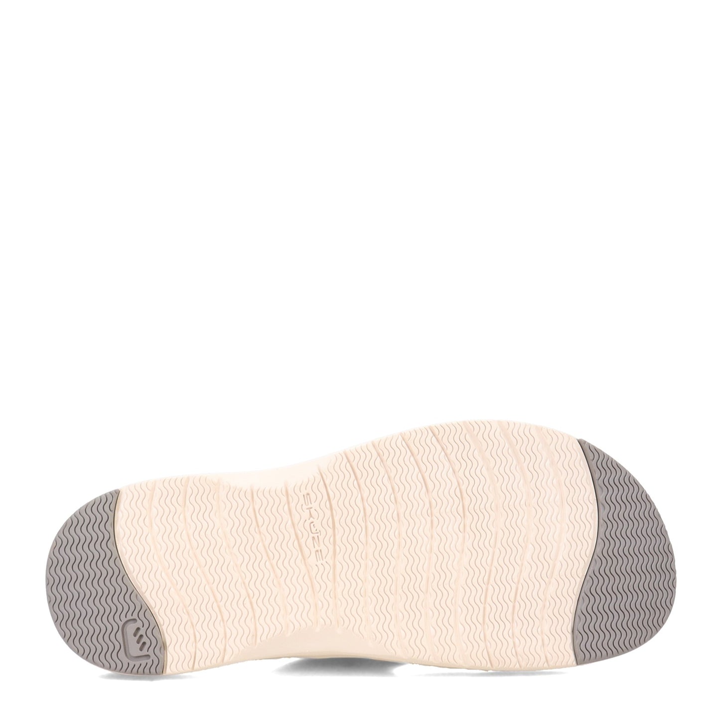 Peltz Shoes Men's Skuze Stingray Sandal GREY NAVY 6-01