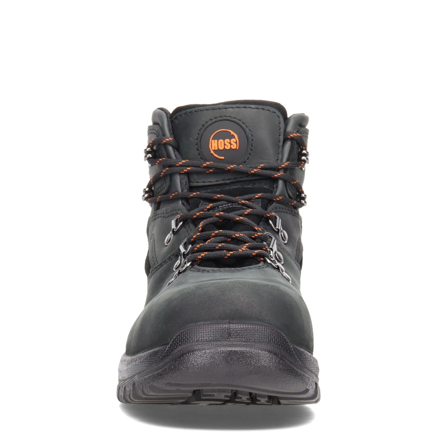 Peltz Shoes Men's Hoss Adam Steel Toe Work Boot BLACK 60122