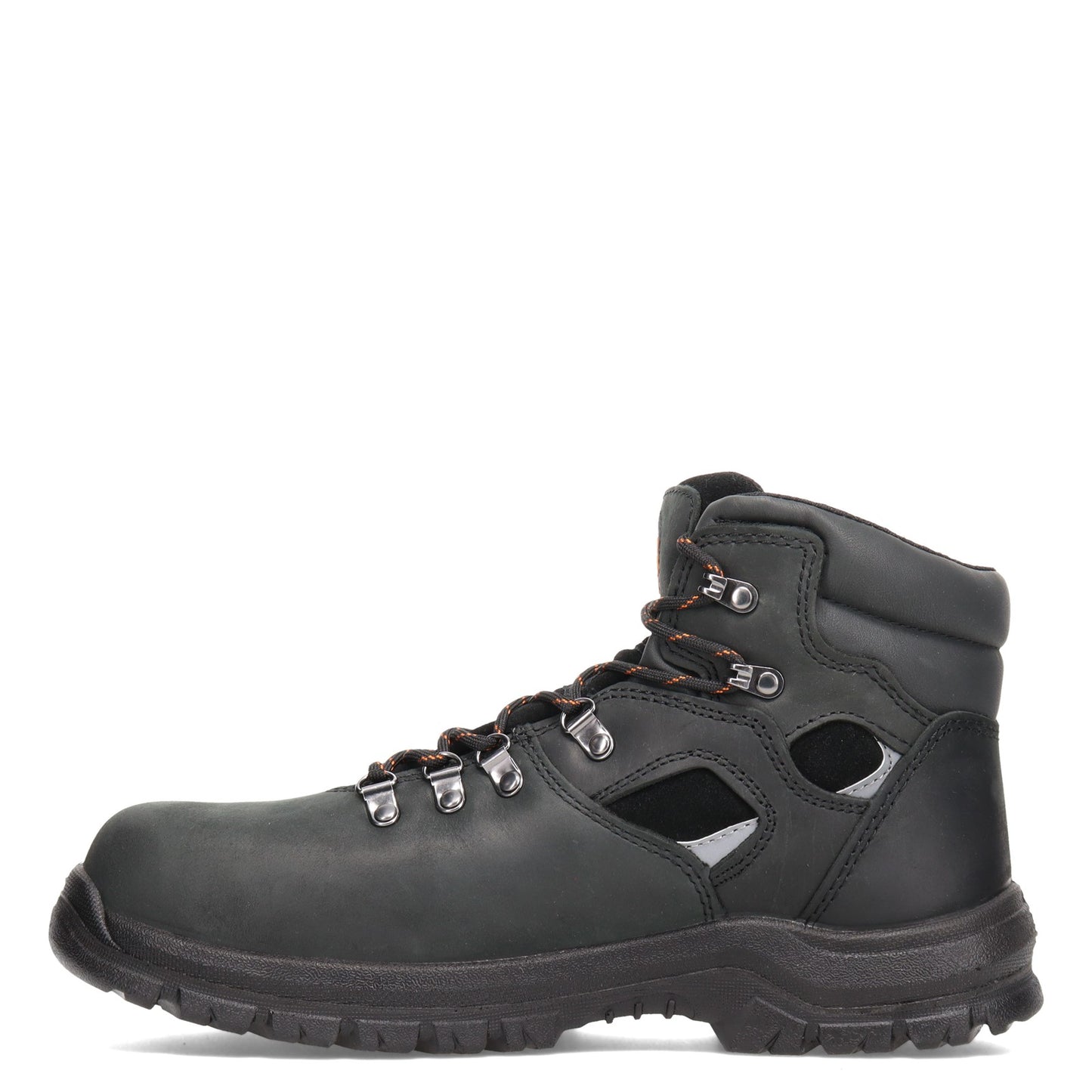 Peltz Shoes Men's Hoss Adam Steel Toe Work Boot BLACK 60122