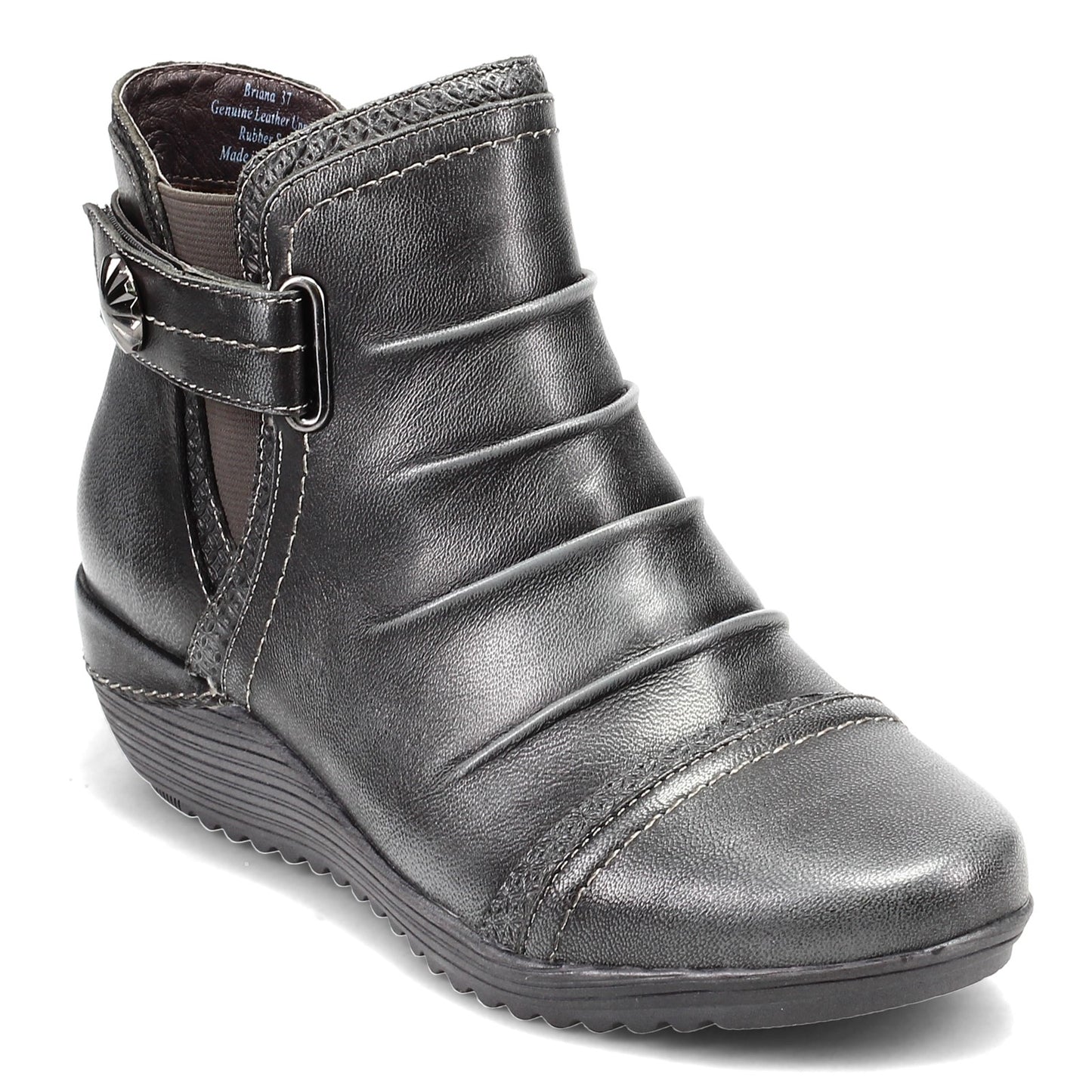 Peltz Shoes Women's Biza Briana Boot STEEL 6022-027