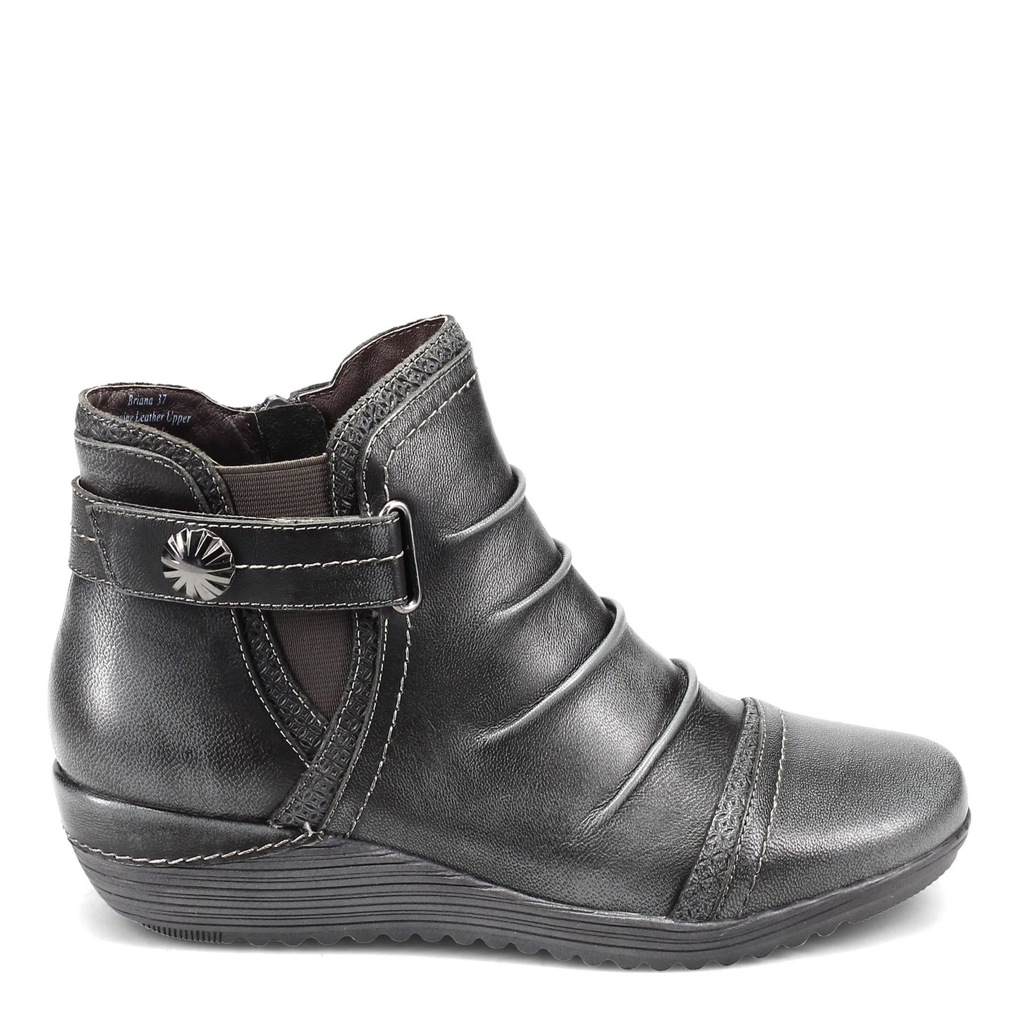 Peltz Shoes Women's Biza Briana Boot STEEL 6022-027