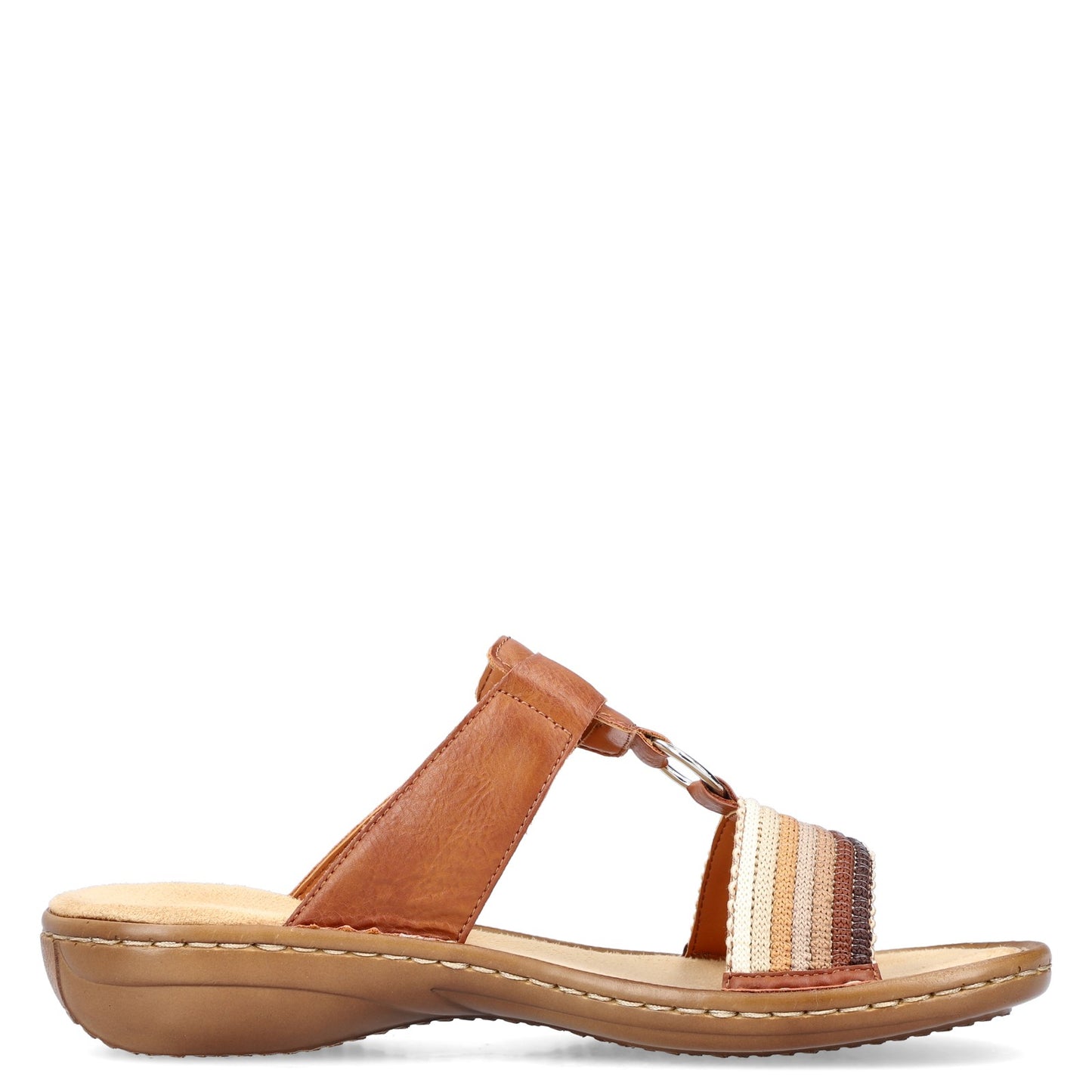 Peltz Shoes Women's Rieker Regina Sandal CAYENNE PEPPER 60821-24