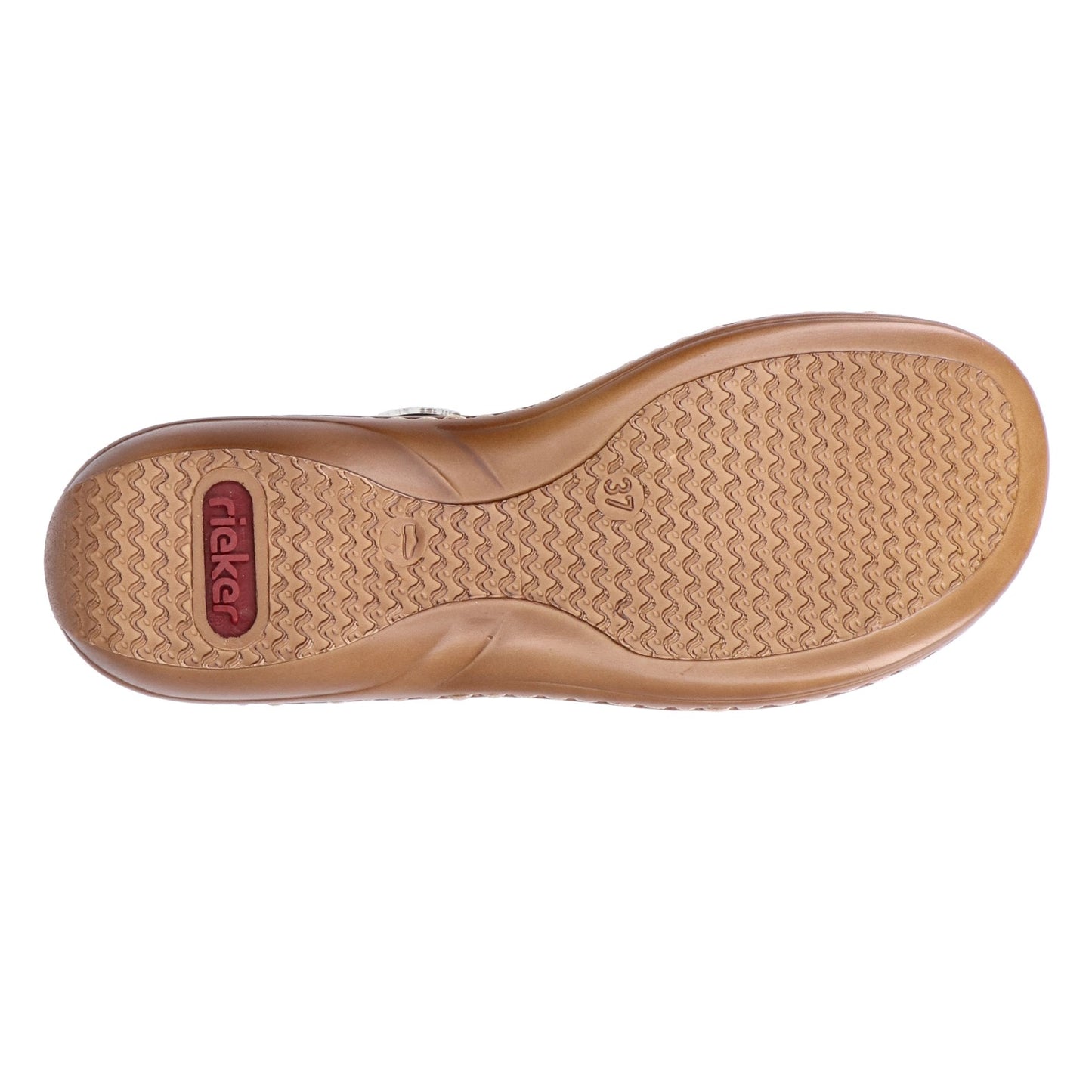 Peltz Shoes Women's Rieker Regina Sandal CAYENNE PEPPER 60821-24