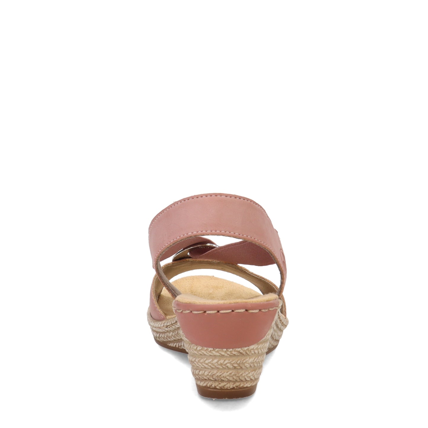Peltz Shoes Women's Rieker Fanni H6 Sandal DARKROSE 624H6-31