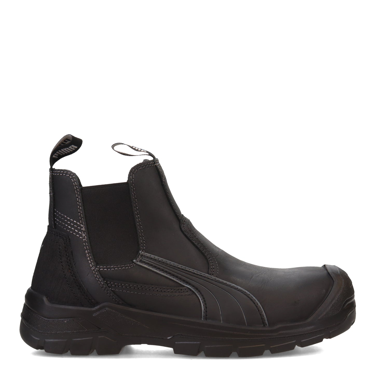 Peltz Shoes Men's PUMA Safety Tanami Mid Comp Toe Boot BLACK 630345