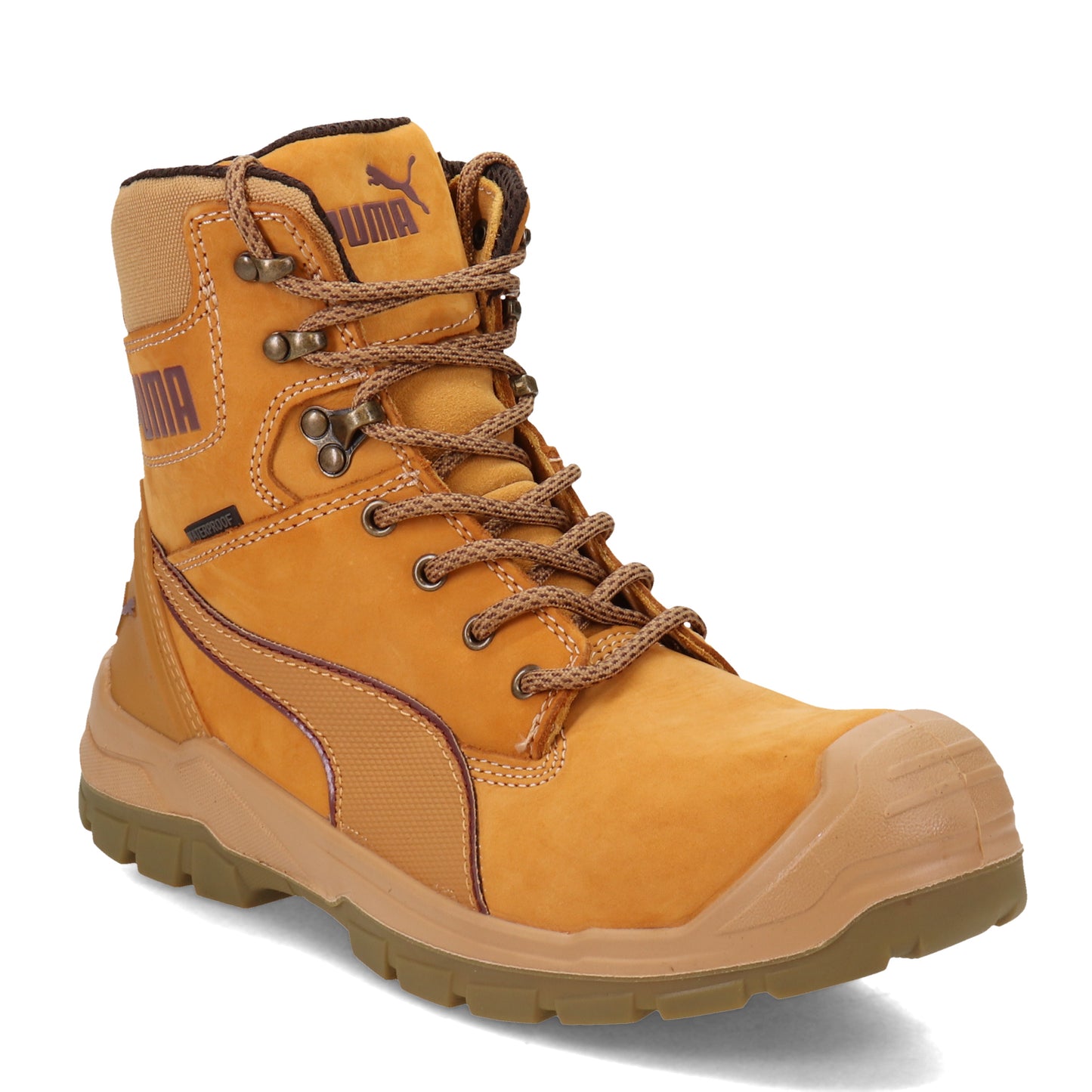 Peltz Shoes Men's Puma Conquest 7 Inch CTX Waterproof Boot WHEAT 630725