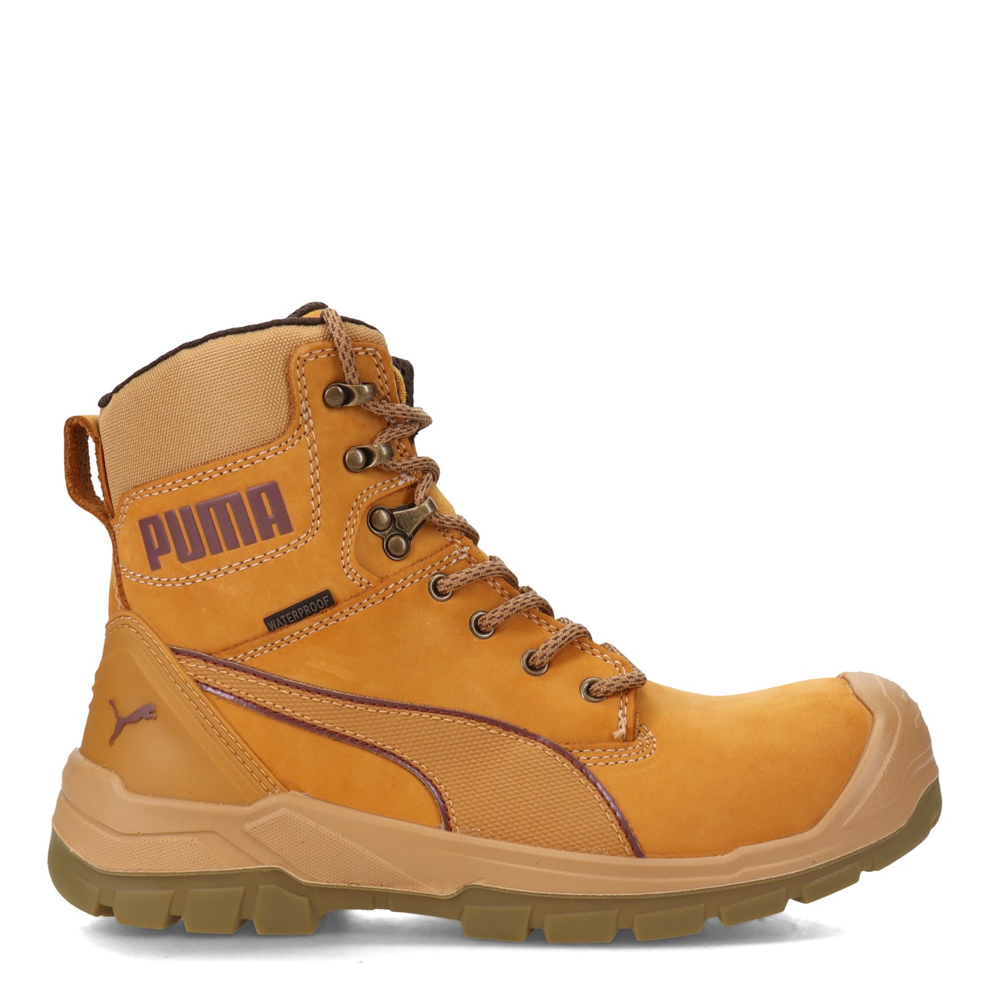 Peltz Shoes Men's Puma Conquest 7 Inch CTX Waterproof Boot WHEAT 630725