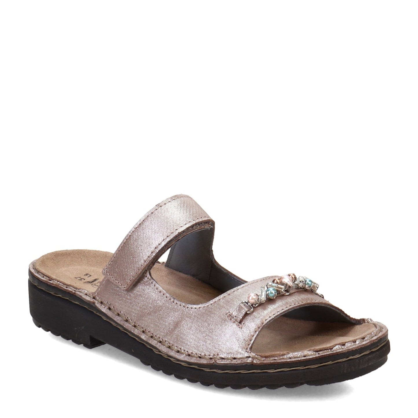 Peltz Shoes Women's Naot Johanna Sandal SILVER 63092-B33