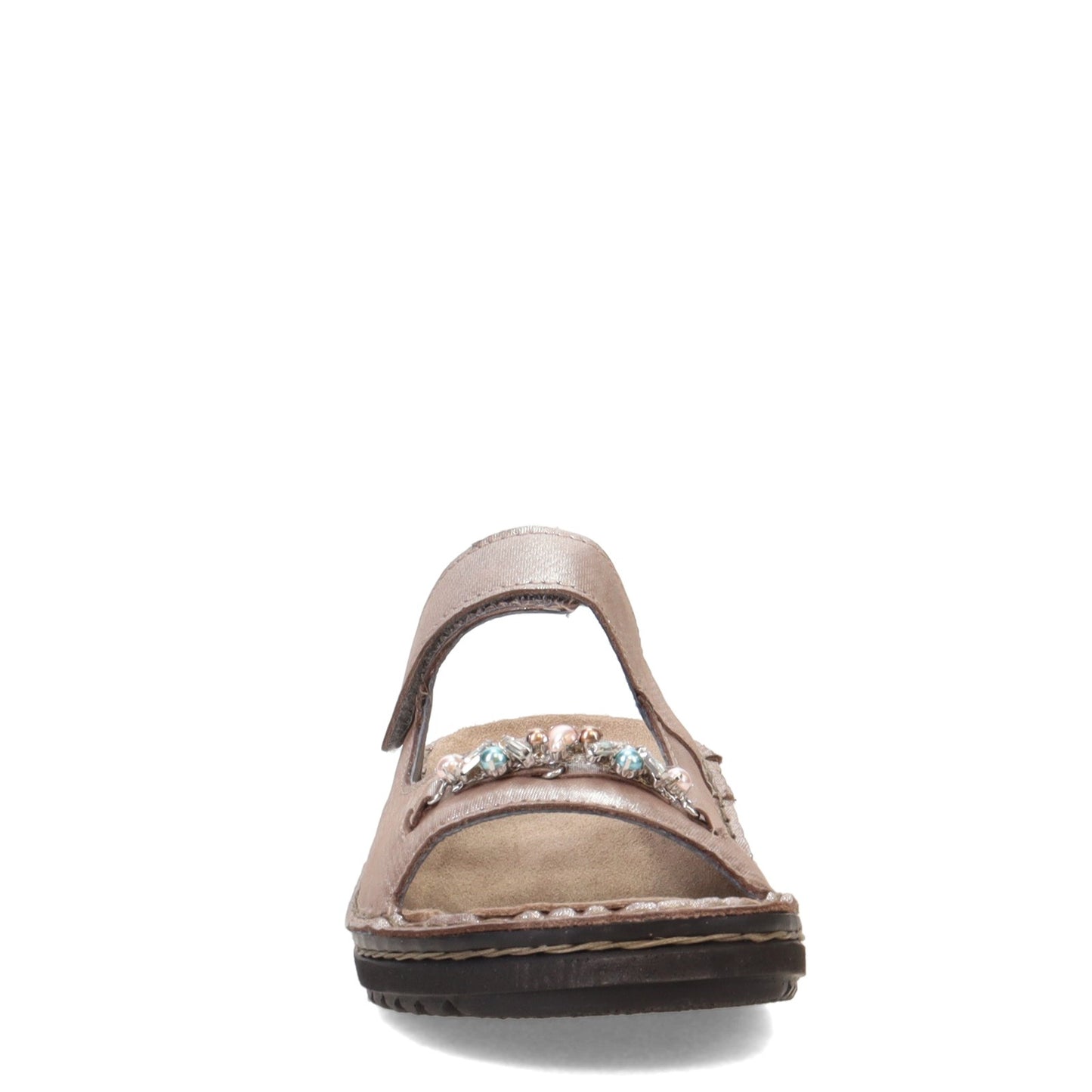 Peltz Shoes Women's Naot Johanna Sandal SILVER 63092-B33
