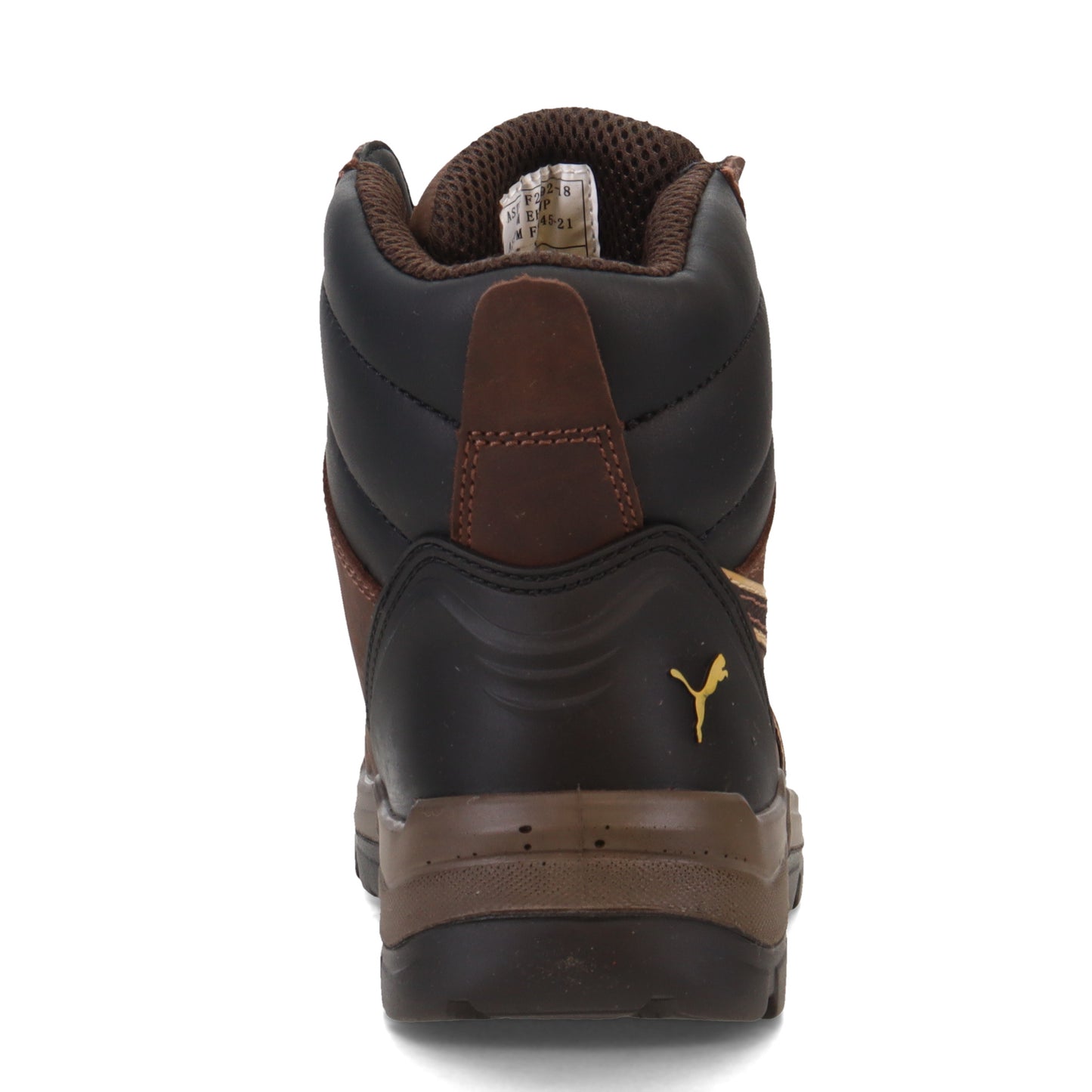Peltz Shoes Men's PUMA Safety Tornado 6in Soft Toe Boot BROWN 630925