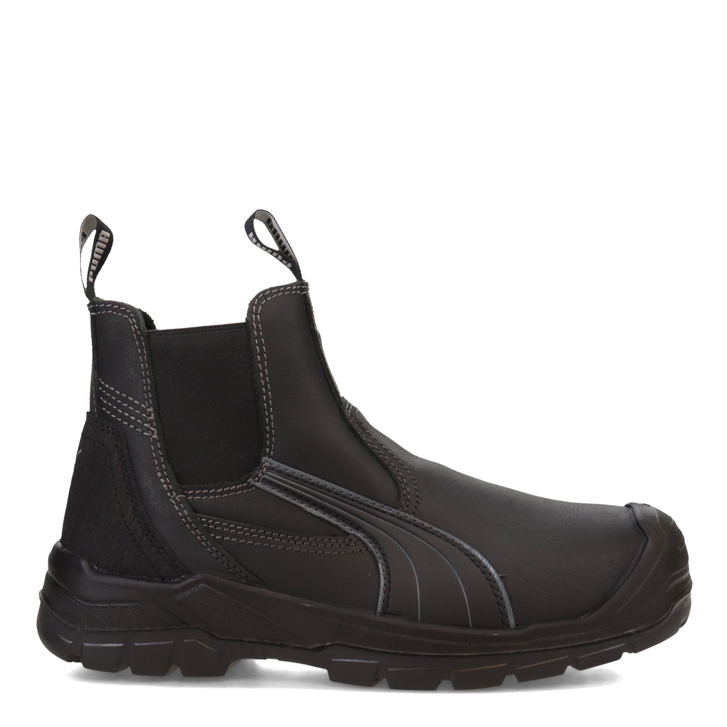 Peltz Shoes Men's PUMA Safety Tanami Mid Boot BLACK 630945