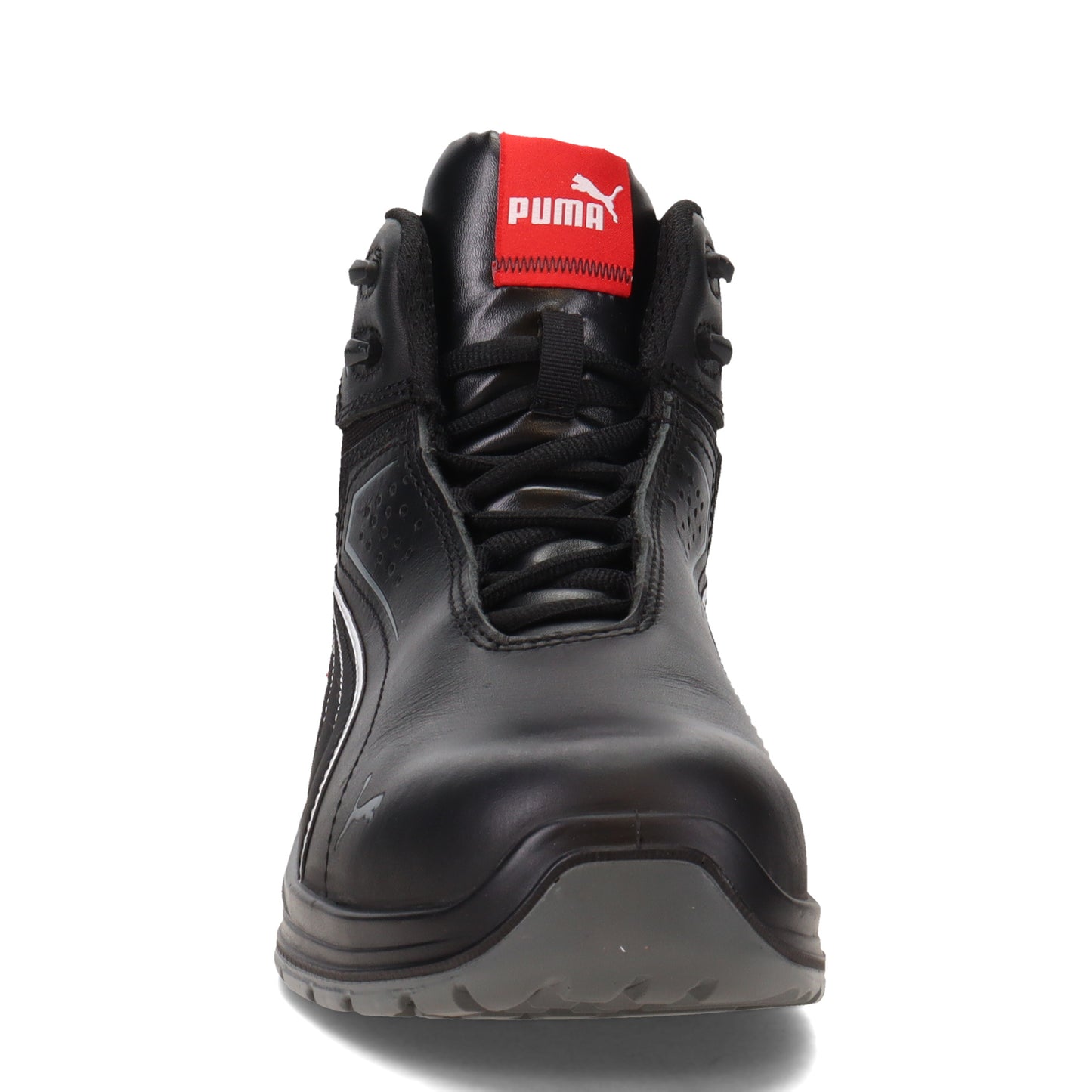 Peltz Shoes Men's PUMA Safety Touring Mid Boot BLACK 632615