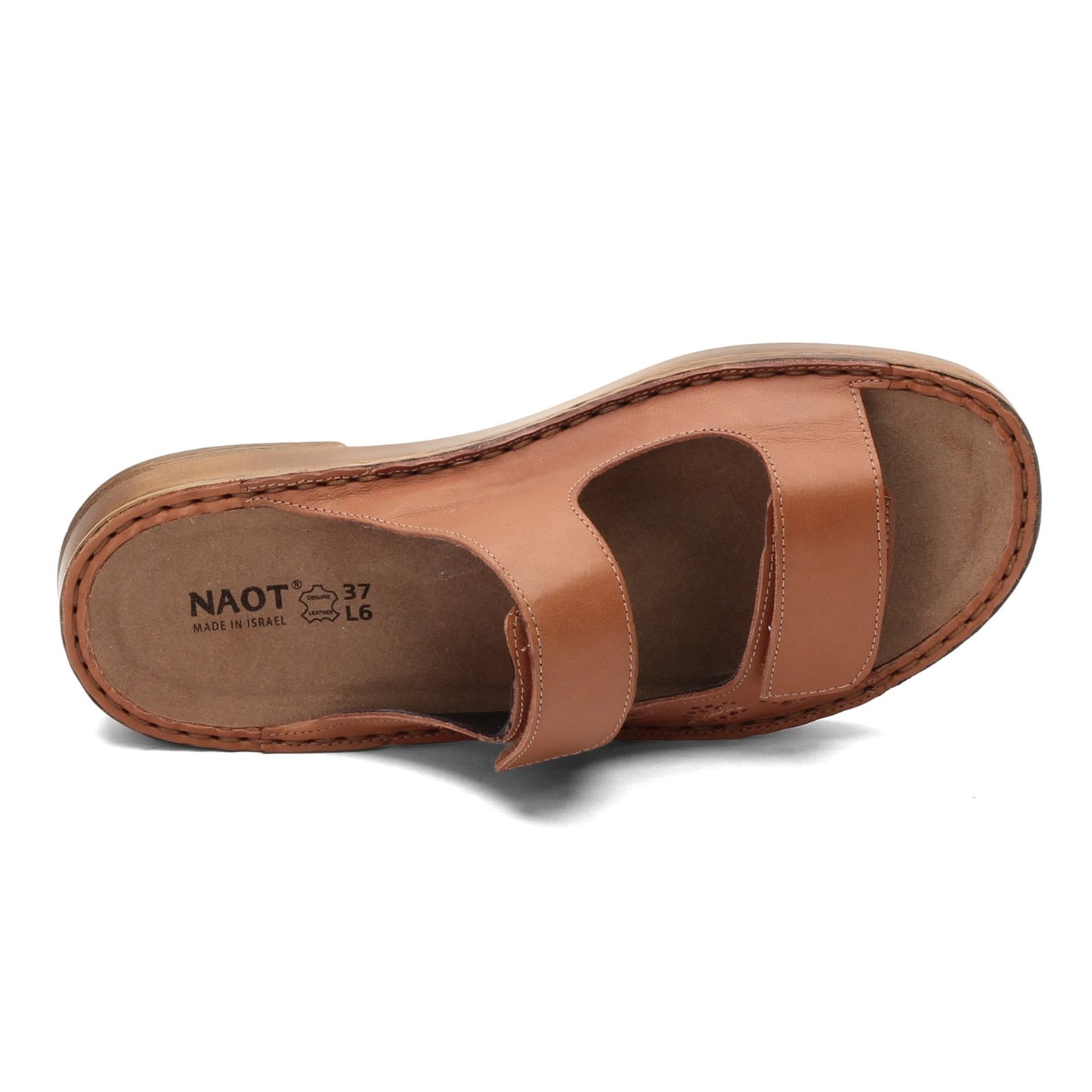 Peltz Shoes Women's Naot Transoco Sandal MOCHA 63422-SHT