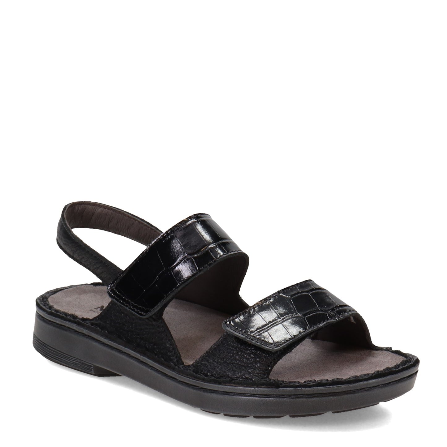 Peltz Shoes Women's Naot Burgos Sandal Black 63438-NTR