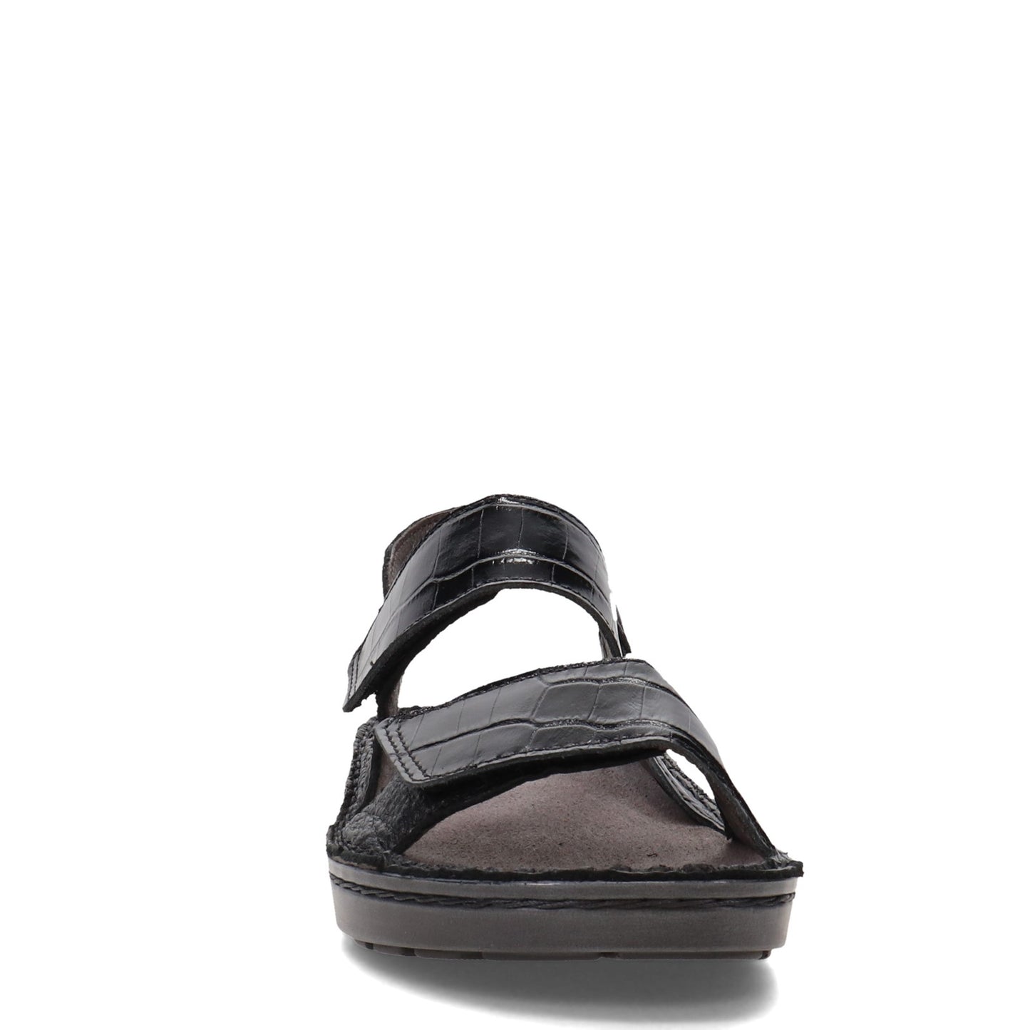 Peltz Shoes Women's Naot Burgos Sandal Black 63438-NTR