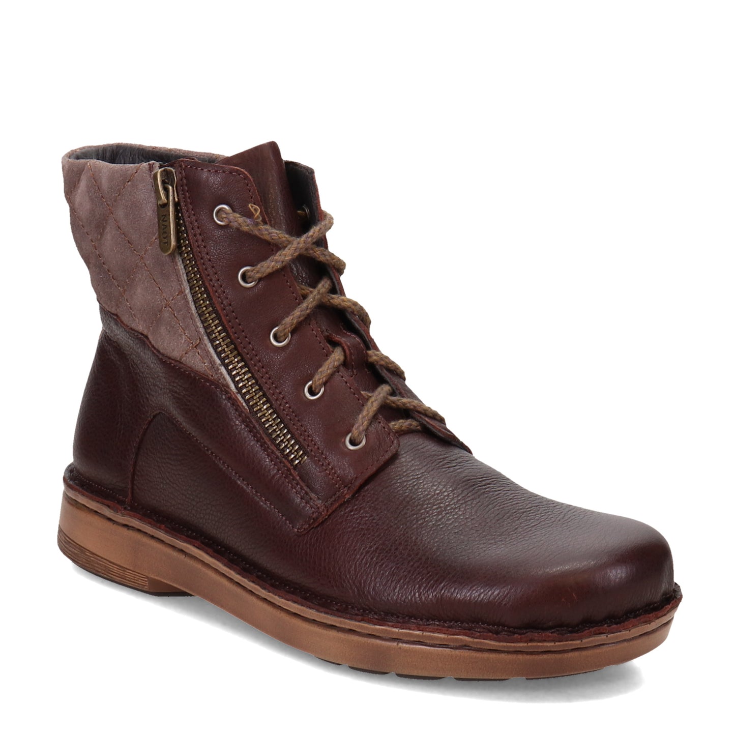 Peltz Shoes Women's Naot Castera Boot BROWN / TAUPE 63439-SMI