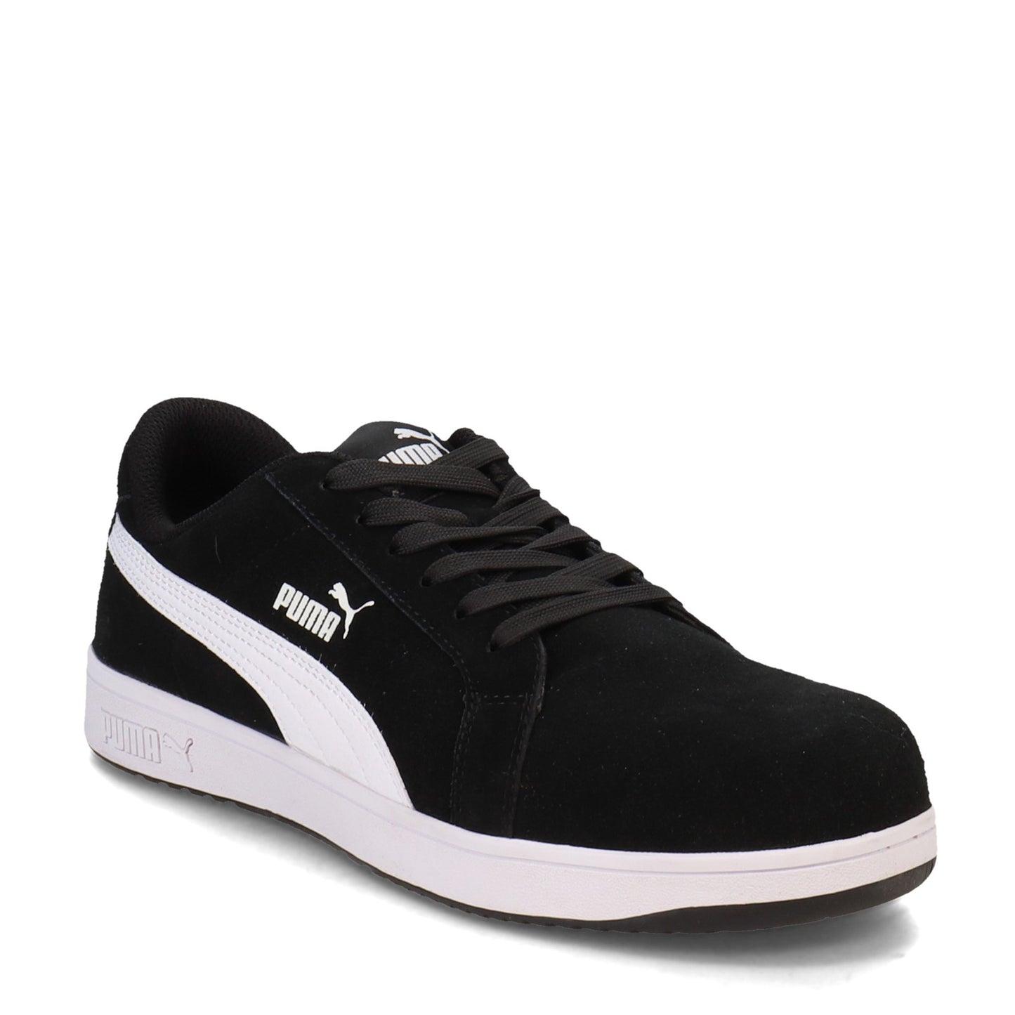 Peltz Shoes Men's Puma Iconic Work Shoe BLACK 640015