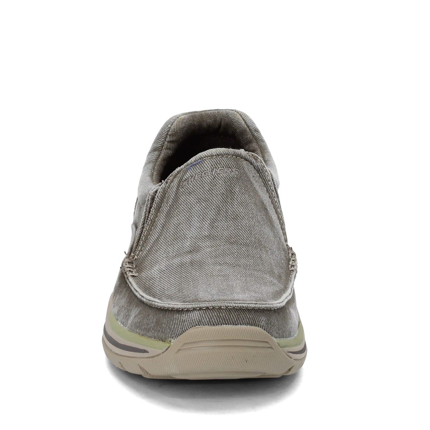Peltz Shoes Men's Skechers Expected - Avillo Slip on Shoe KHAKI 64109EW-KHK