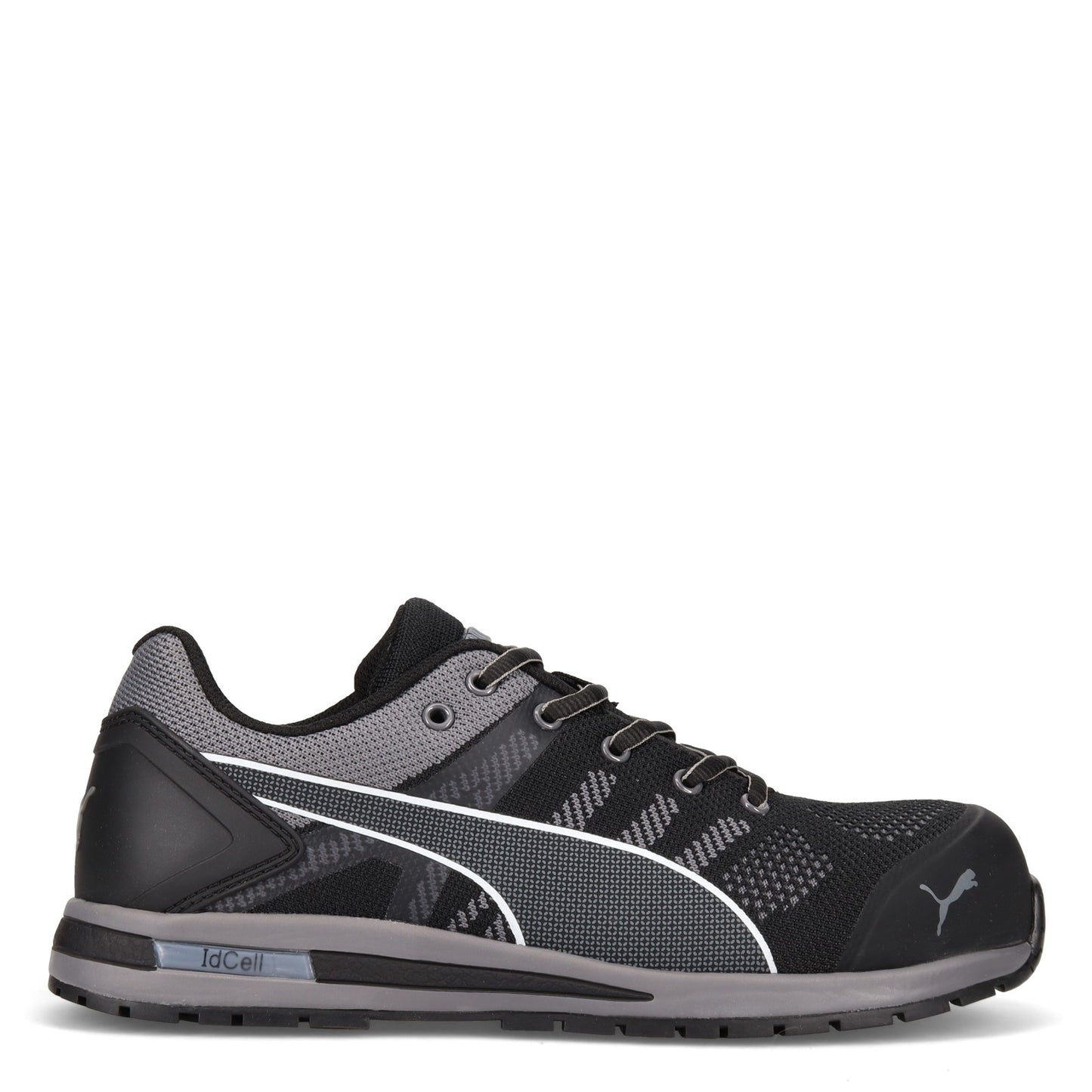 Peltz Shoes Men's Puma Safety Elevate Low Work Shoe BLACK 643165