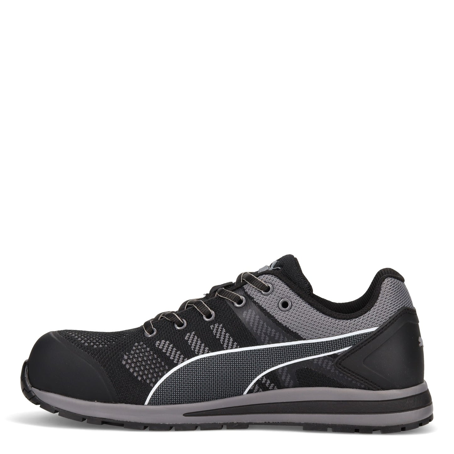 Peltz Shoes Men's Puma Safety Elevate Low Work Shoe BLACK 643165
