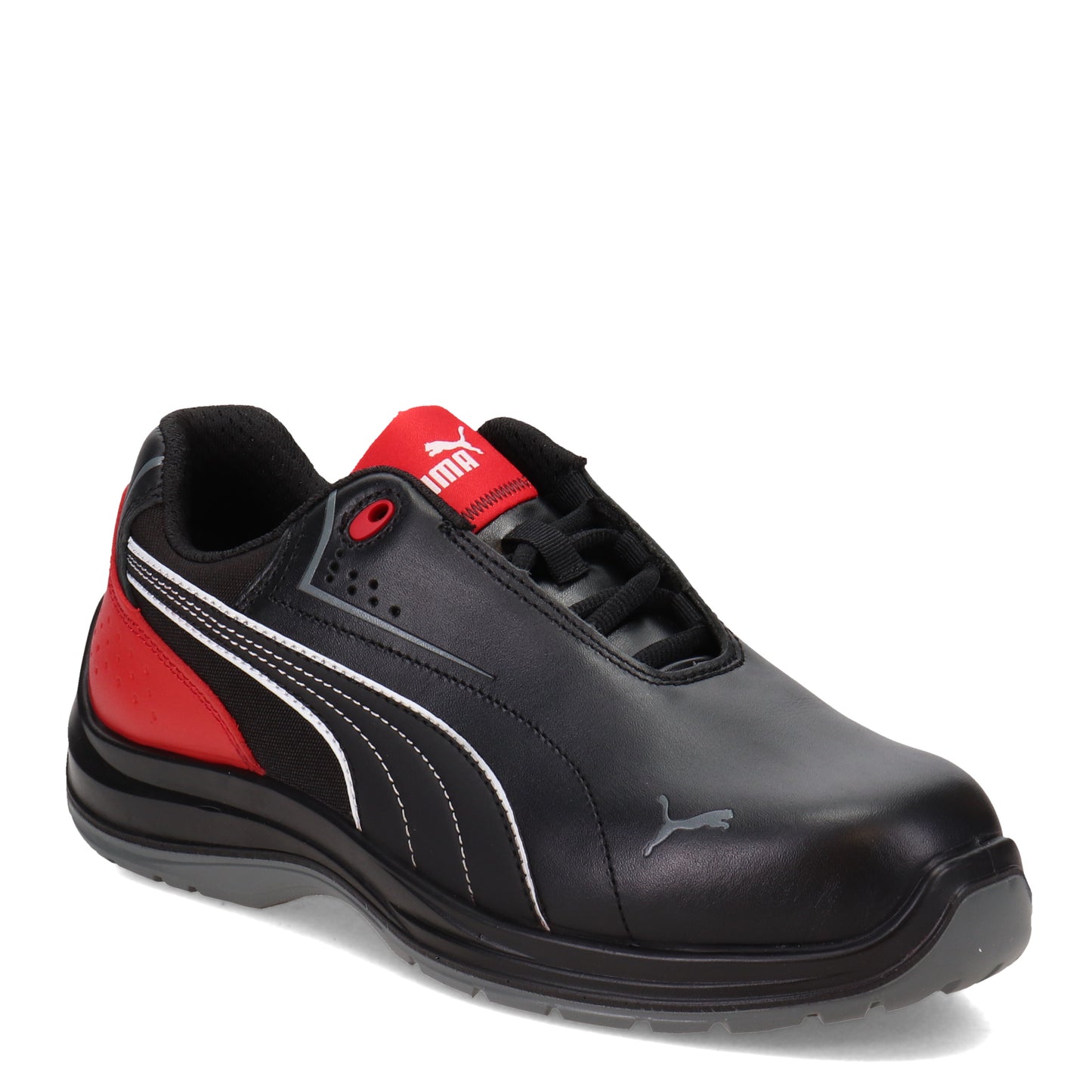 Peltz Shoes Men's PUMA Safety Touring Low Work Shoe BLACK 643415